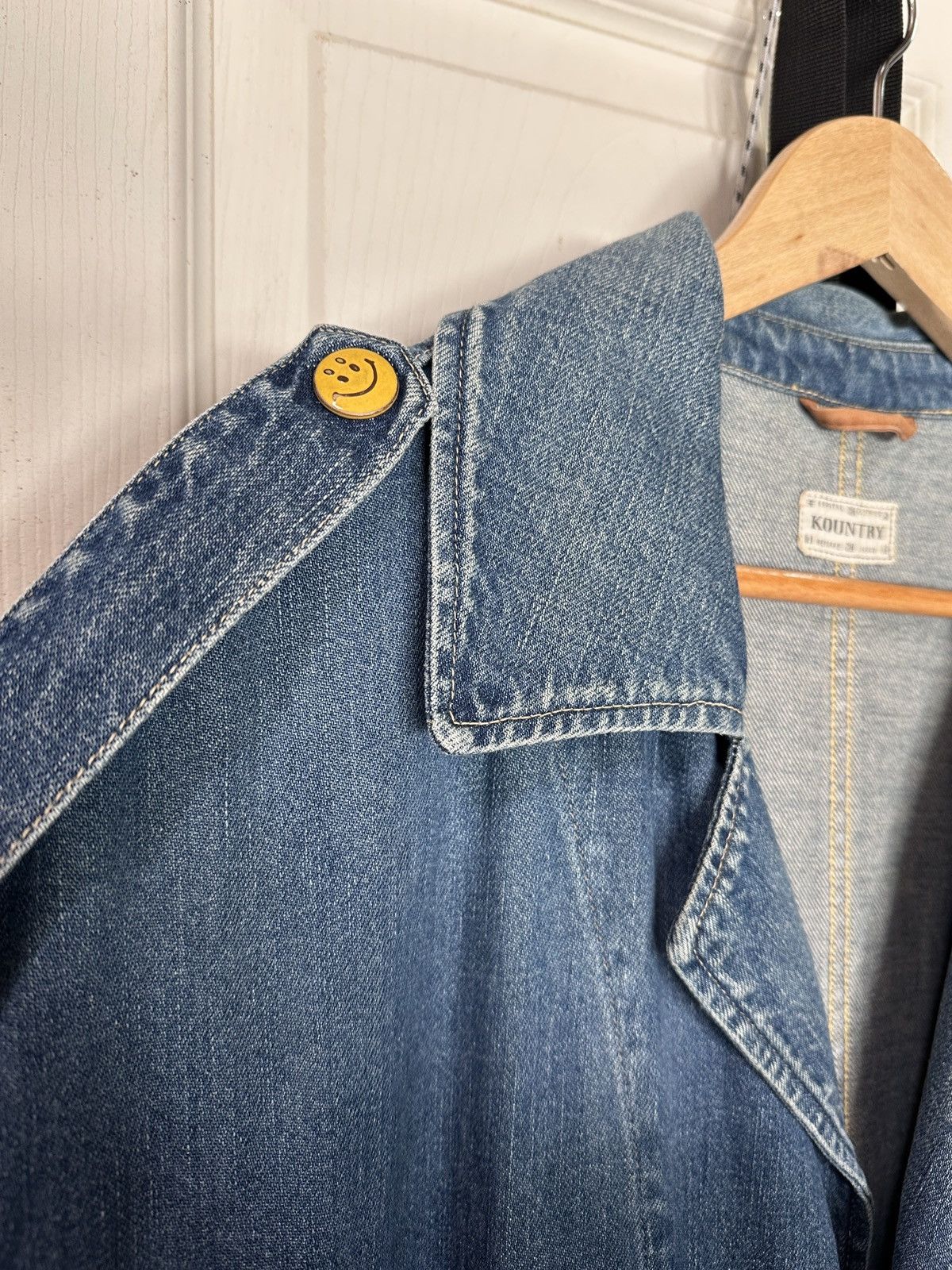 Kapital 11.5Oz Denim Dragging Coat (Journey Remake) K1910LJ123 Size US L / EU 52-54 / 3 - 5 Thumbnail