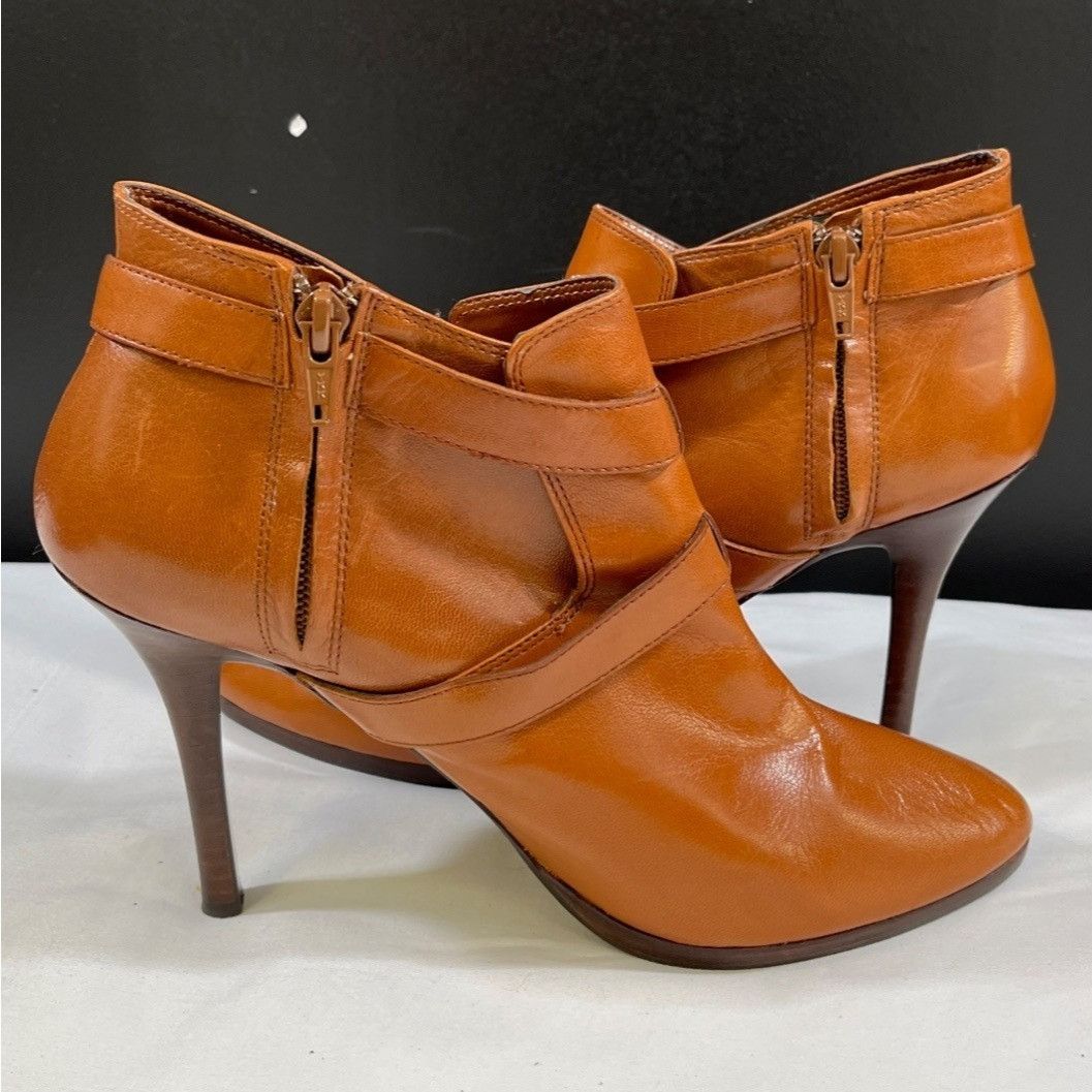 Lauren Ralph Lauren Lauren Ralph Lauren Lorelei Women's Brown Shoes/Heeled Boots Size US 8.5 / IT 38.5 - 3 Thumbnail