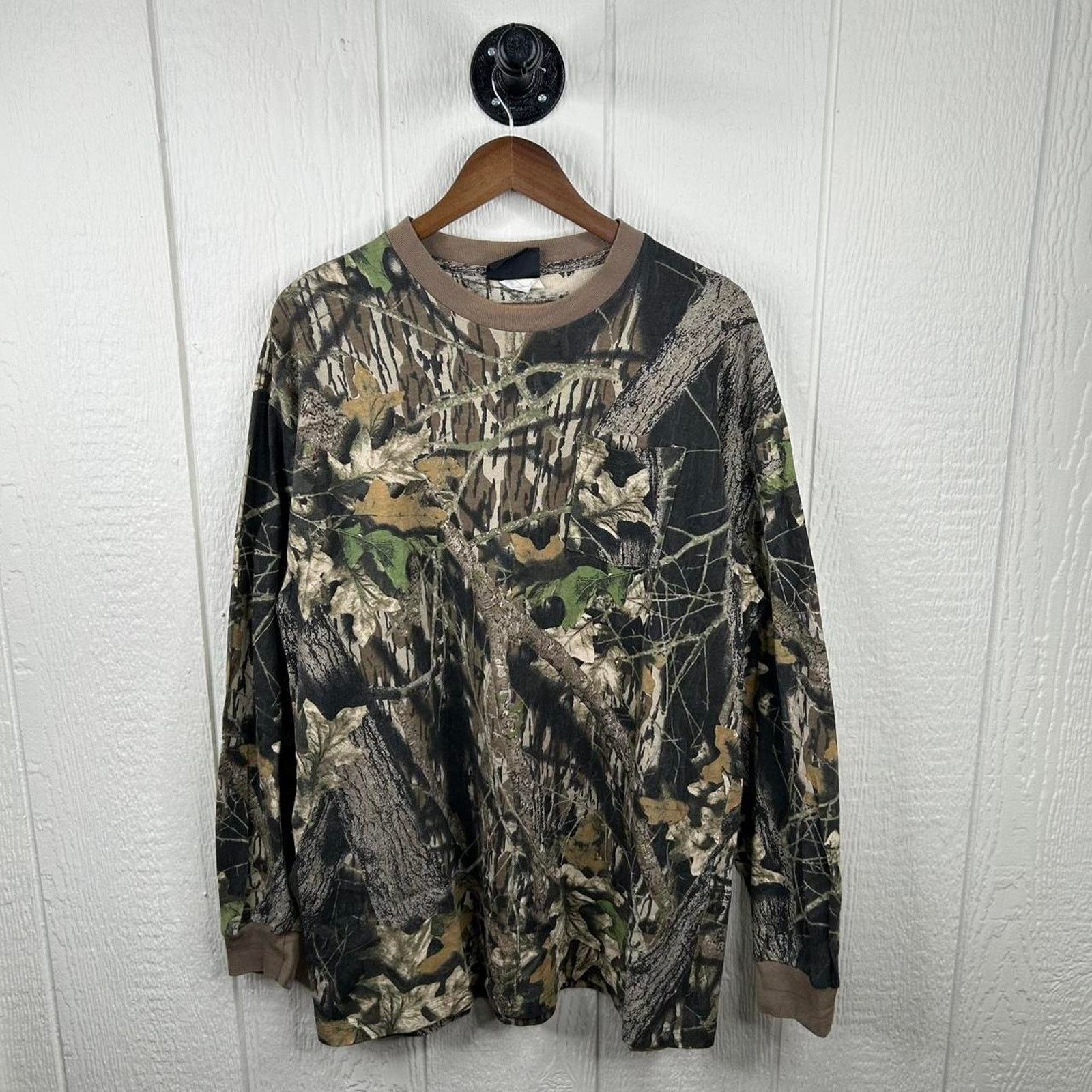 Other Vintage 90's Mossy Oak Long Sleeve Camo Tee X-Large Size US XL / EU 56 / 4 - 1 Thumbnail