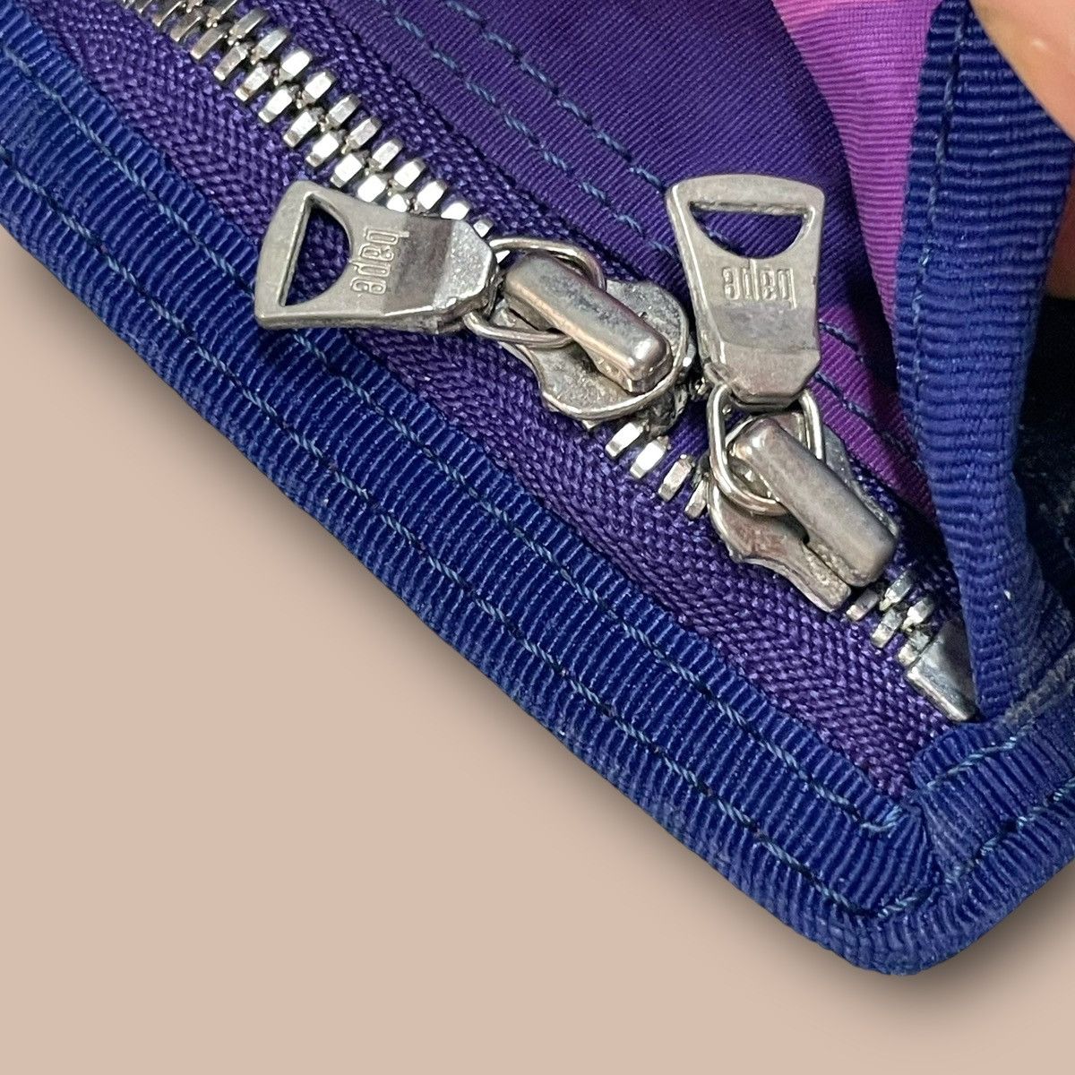 Bape OG Bape Purple Camo Nylon Wallets Size ONE SIZE - 15 Thumbnail