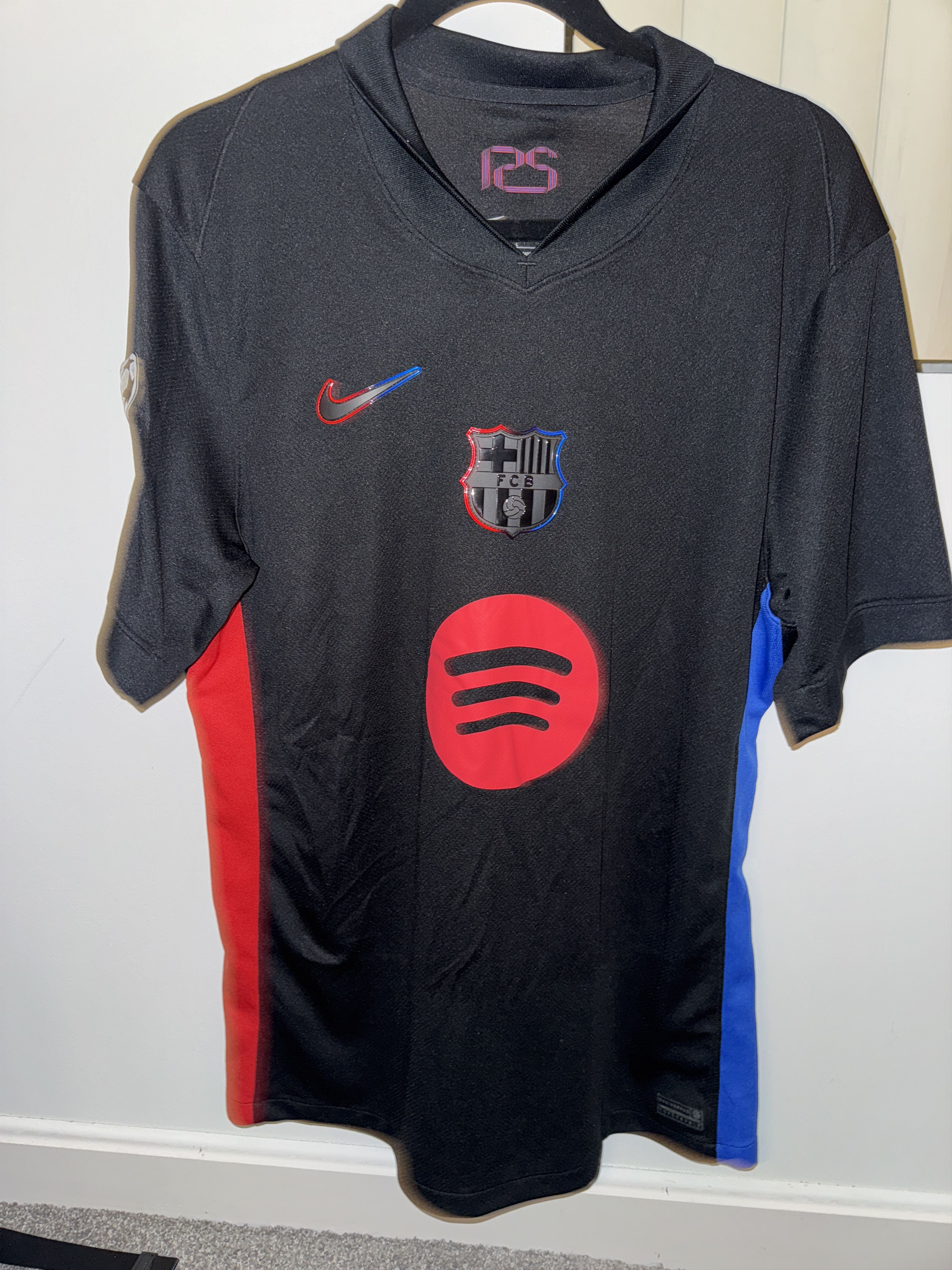 Nike Yamal FC BARCELONA 2024/2025 Champions League Jersey Kit Size US L / EU 52-54 / 3 - 1 Thumbnail