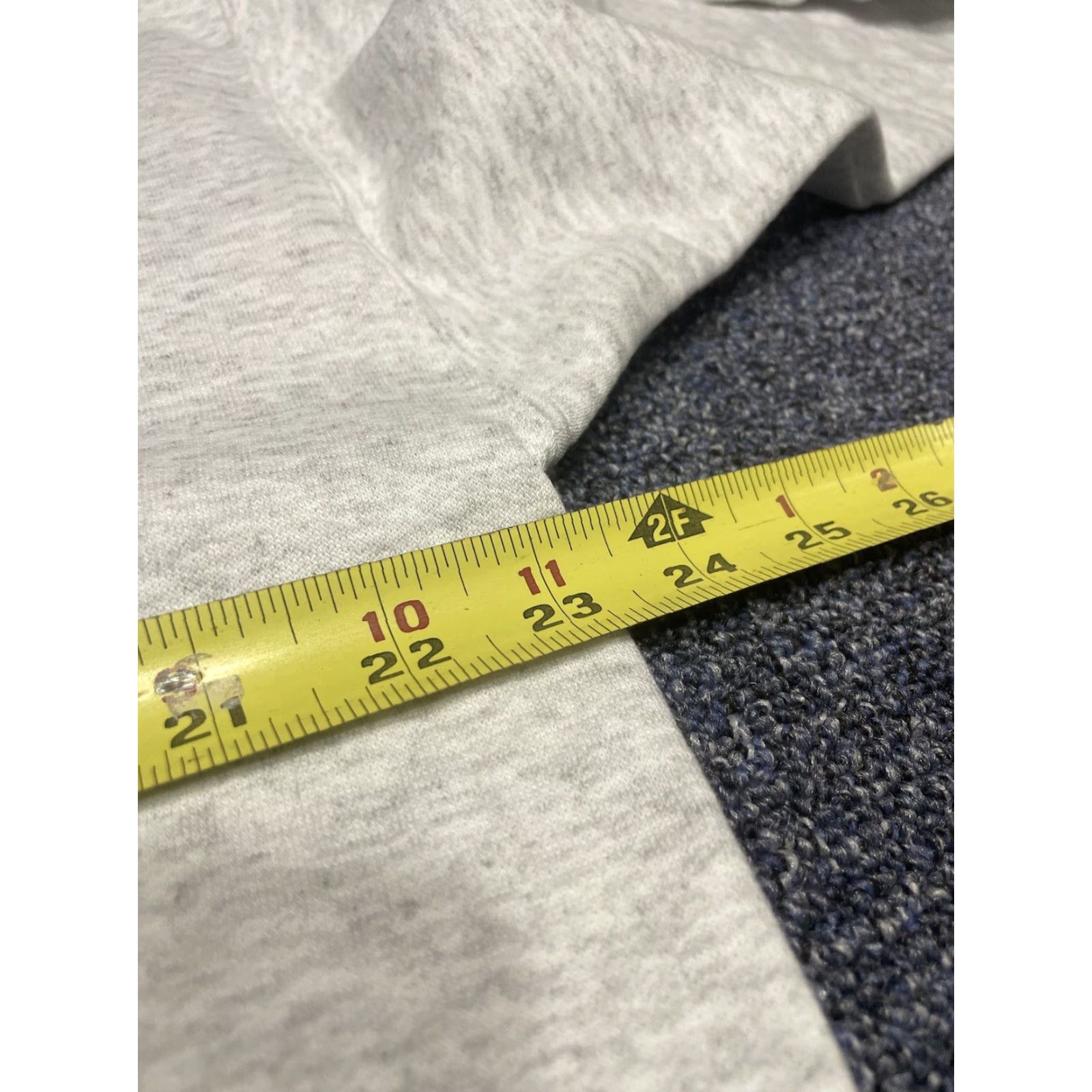 Vintage VINTAGE Fashion Gear Sweatshirt Mens L Crewneck Graphic Print 90s College Sports Gray Cotton Blend Knit Pullover Regular Size L Size US L / EU 52-54 / 3 - 3 Thumbnail