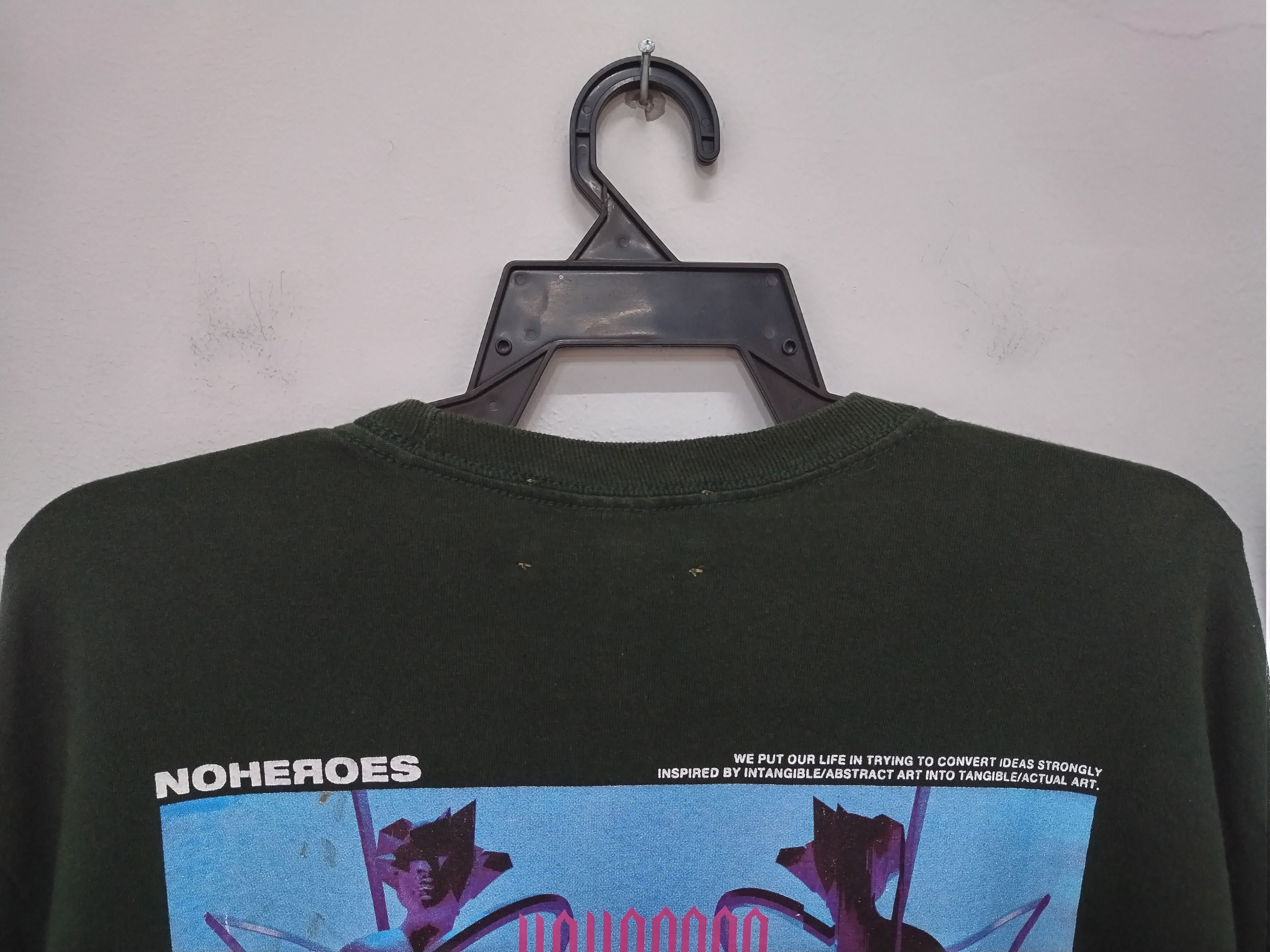 Anime × Art Comes First Awesome big print anime image Noheroes from underground L/S Size US M / EU 48-50 / 2 - 3 Thumbnail
