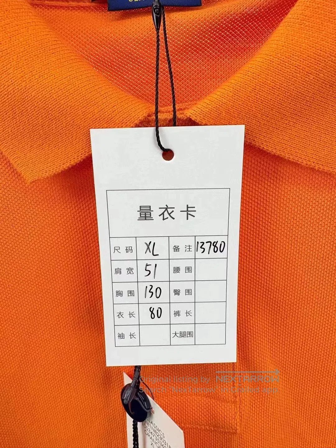 Polo Ralph Lauren orange ralph lauren embroidered logo polo shirt. Size US XL / EU 56 / 4 - 6 Thumbnail