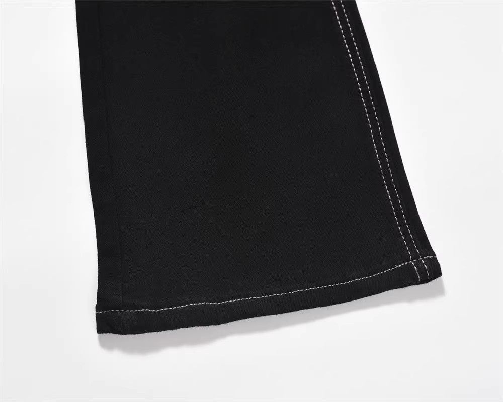 Japanese Brand × Vintage American street trend fashion cool wide leg flared jeans Size US 32 / EU 48 - 4 Thumbnail