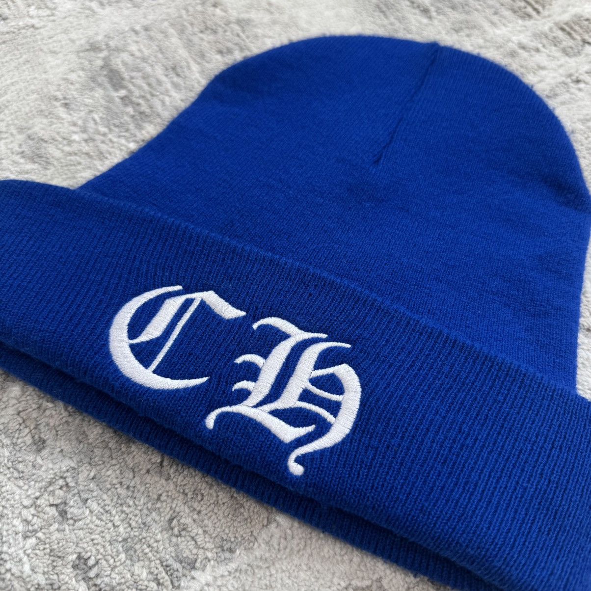 Chrome Hearts Ch embroidered logo beanie Size ONE SIZE - 3 Thumbnail