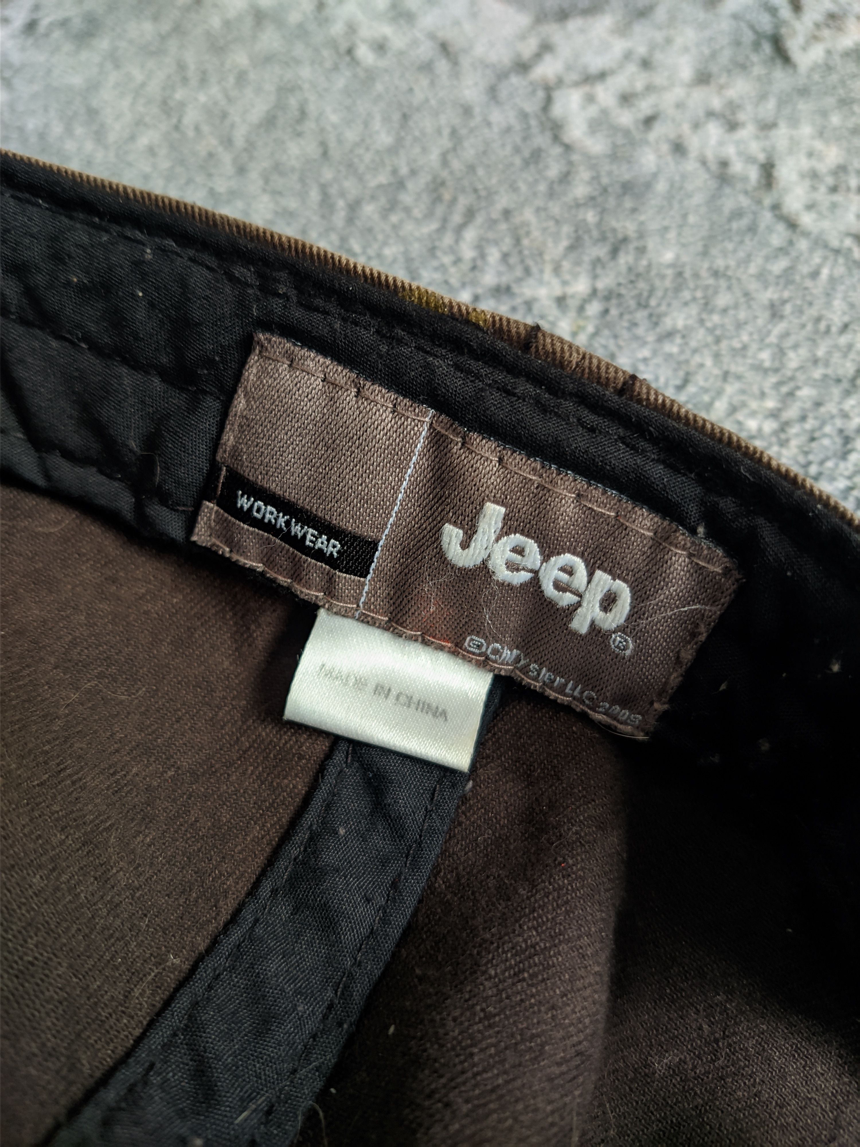 Jeep Vintage Jeep cap hat y2k big logo Size ONE SIZE - 8 Thumbnail