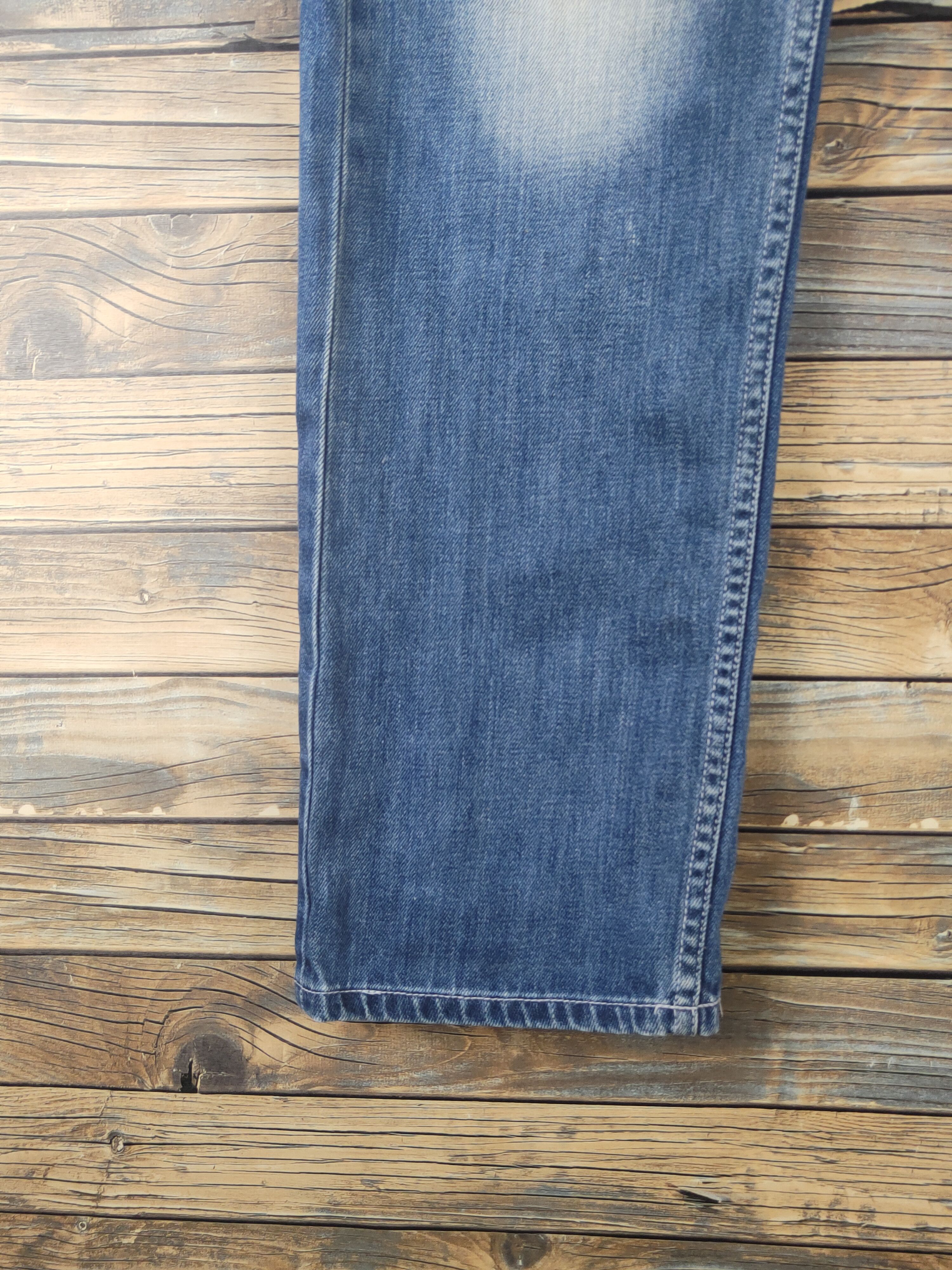 Levi's DL Levi's Blue Distressed Ripped Jeans #1638 Size US 36 / EU 52 - 4 Thumbnail
