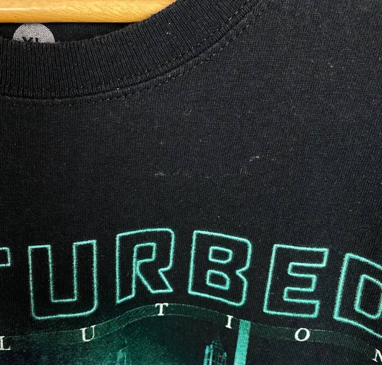 Band Tees Disturbed Evolution Tee Men's Size XL Black Short Sleeve ` Size US XL / EU 56 / 4 - 5 Thumbnail