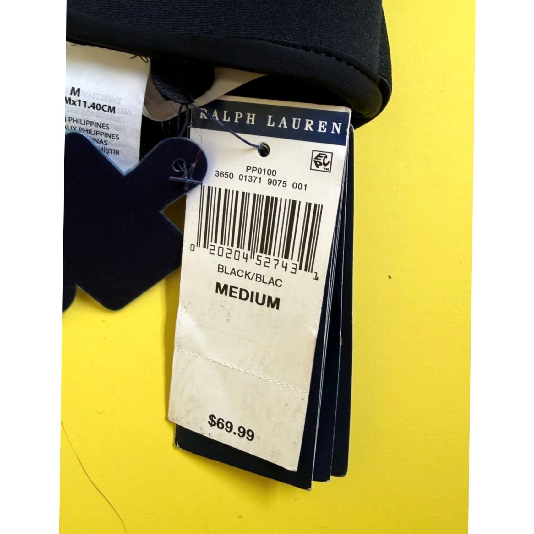 Polo Ralph Lauren Polo Ralph Lauren Touchscreen Compatible Winter Gloves Medium Black Size US M / EU 48-50 / 2 - 5 Thumbnail
