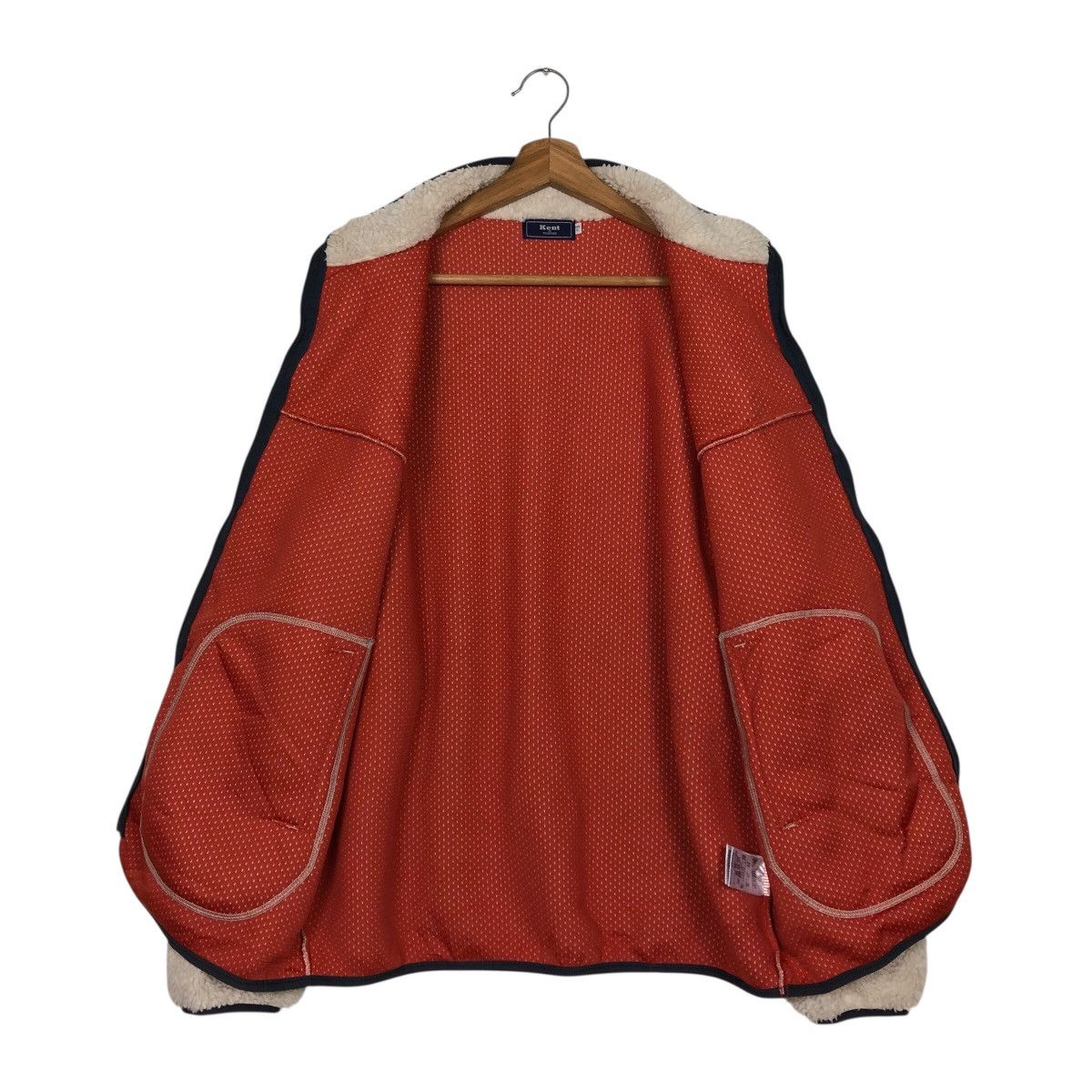 Kent & Curwen 📌Vintage Fleece Dip Pile Jacket Kent In Traditional Japan Size US L / EU 52-54 / 3 - 14 Thumbnail