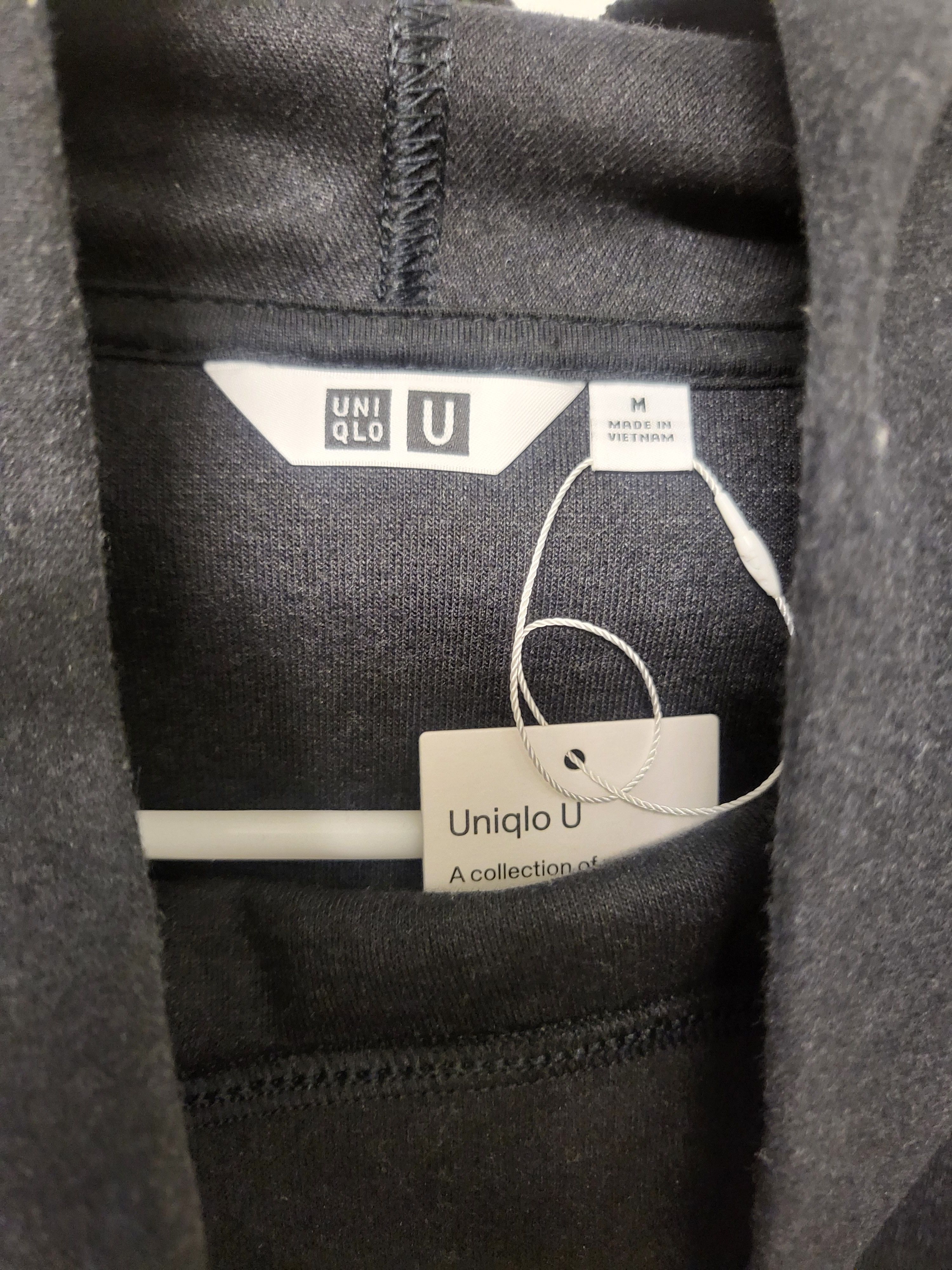 Uniqlo Uniqlo Brushed Jersey Pullover Hoodie Size M Dark Gray Size US M / EU 48-50 / 2 - 6 Thumbnail