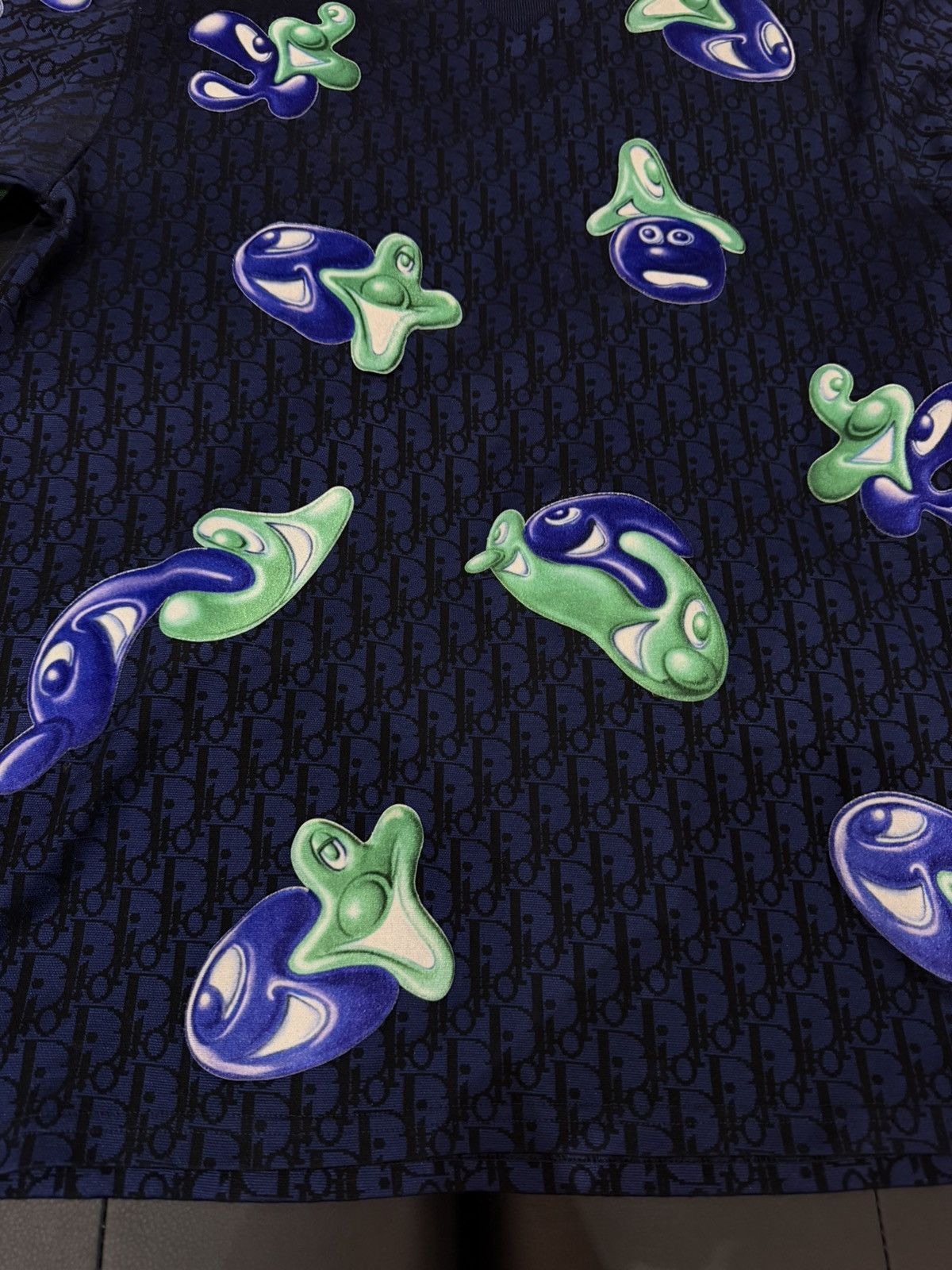 Dior Size M - Dior x Kenny Scharf Oblique T-Shirt Monogram Size US M / EU 48-50 / 2 - 4 Thumbnail