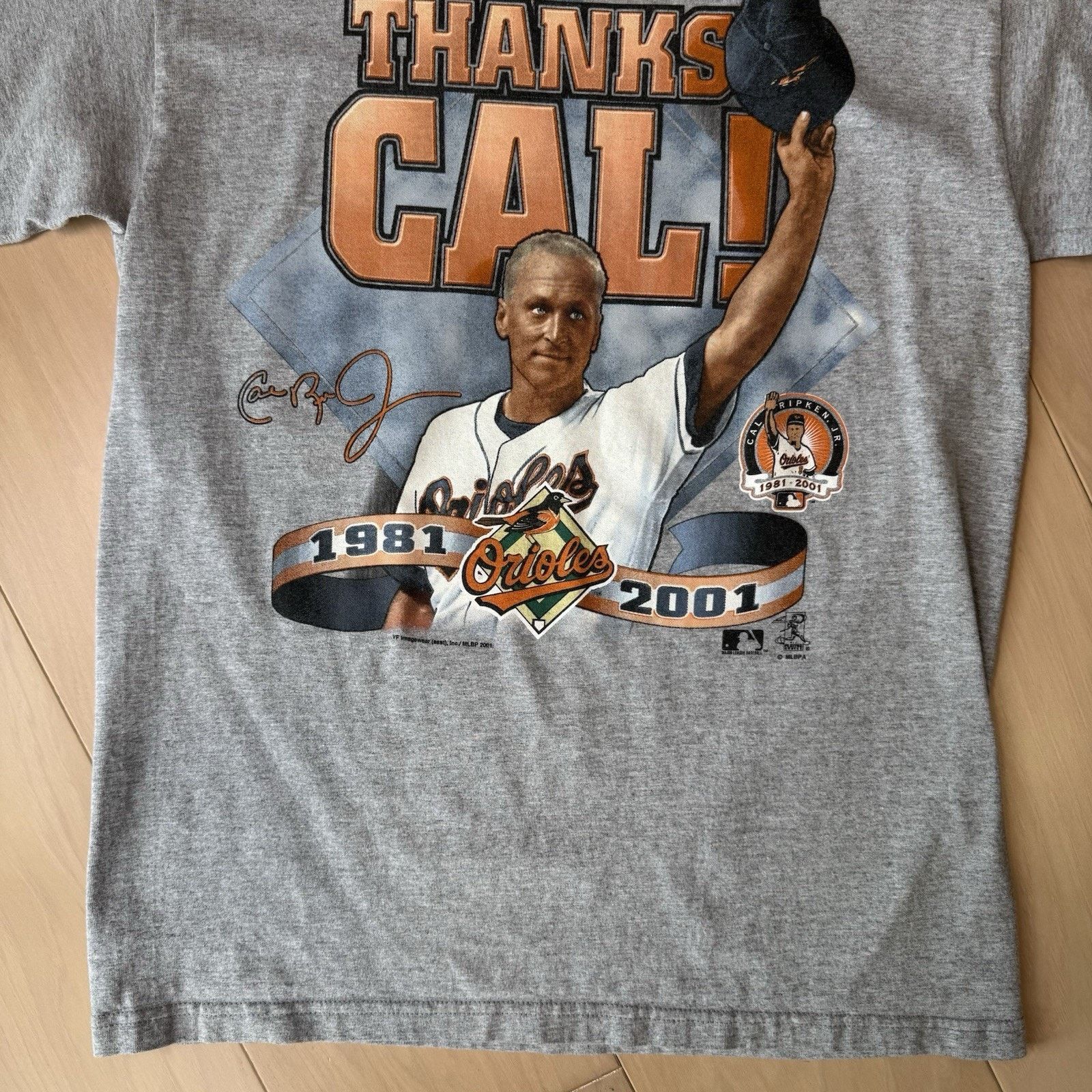 Vintage Vintage Cal Ripken JR Shirt Medium Gray Y2K MLB Lee Sport Size US M / EU 48-50 / 2 - 5 Thumbnail