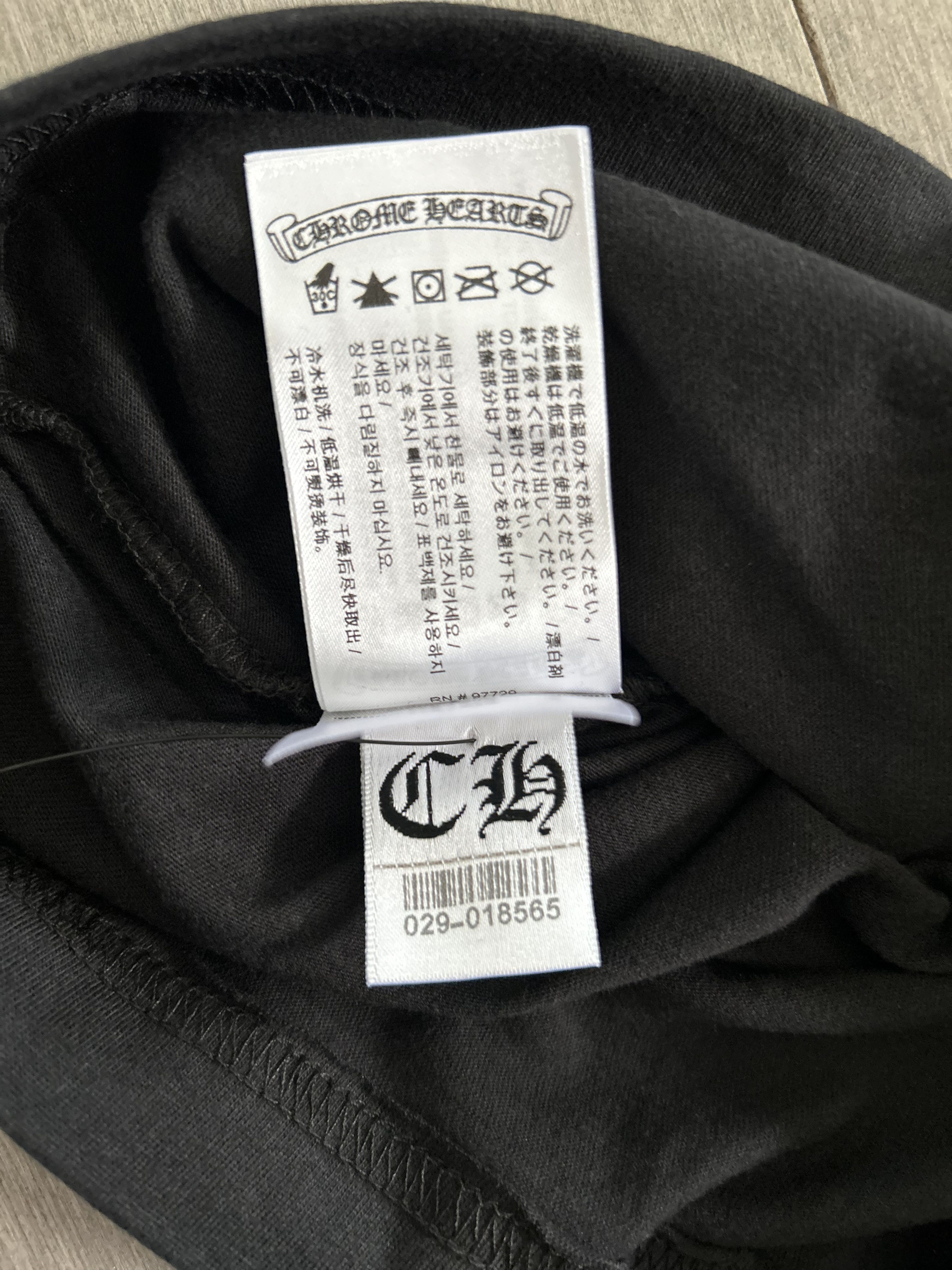 Chrome Hearts Chrome Hearts Neck Logo Pocket LS Tee Size US M / EU 48-50 / 2 - 6 Thumbnail