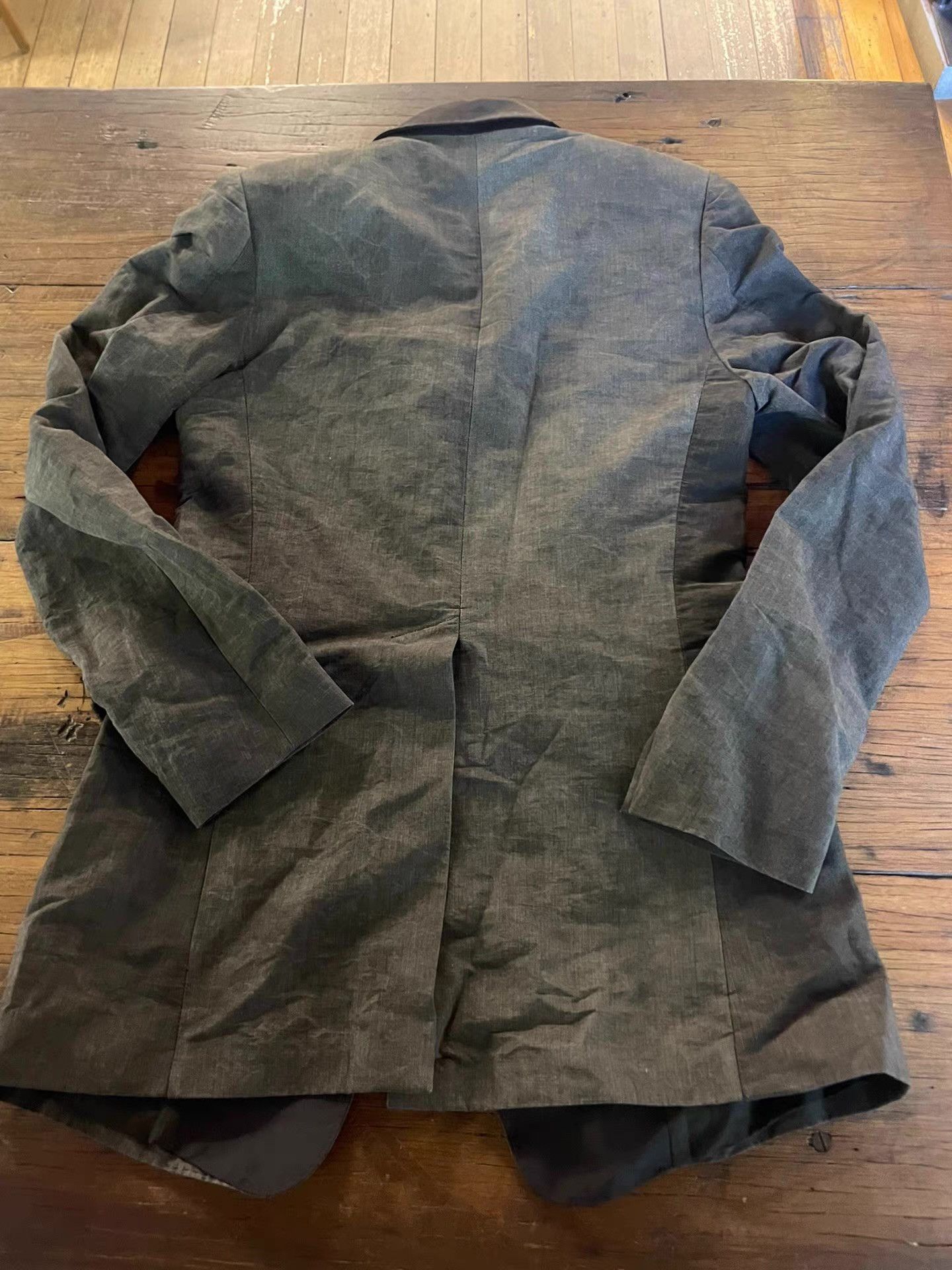 Damir Doma DAMIR DOMA 2011SS Grey-Black Single-Breasted Blazer Ｑ25 Size 44R - 2 Thumbnail