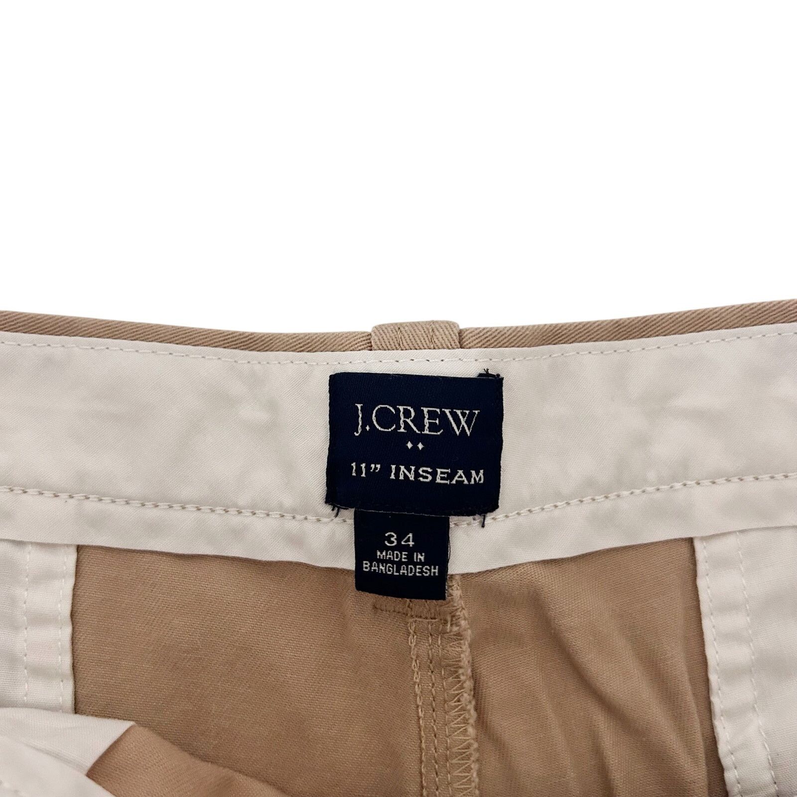 J.Crew J. Crew Tan Flex Chino Flat Front Shorts Sz 34 Size US 34 / EU 50 - 2 Thumbnail