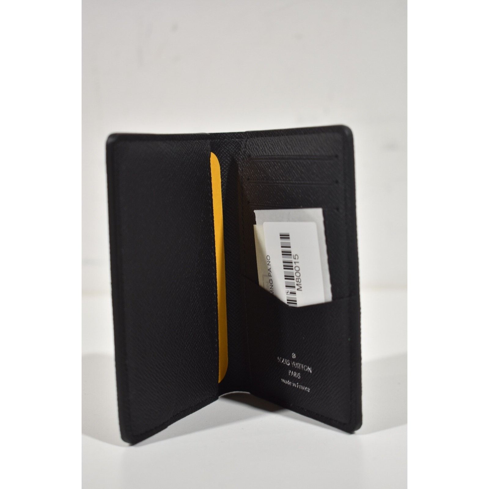 Louis Vuitton Louis Vuitton Blue Black LV Logo Pocket Organizer Wallet Size ONE SIZE - 6 Thumbnail