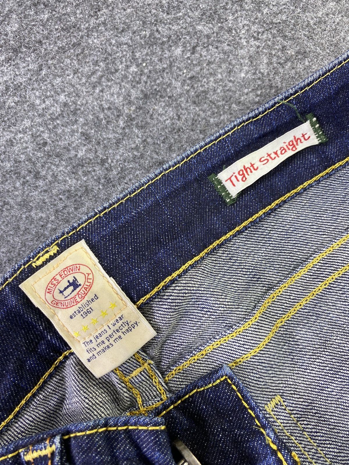 Edwin Miss Edwin Blue Wash Jeans - J850 Size 30" / US 8 / IT 44 - 7 Thumbnail