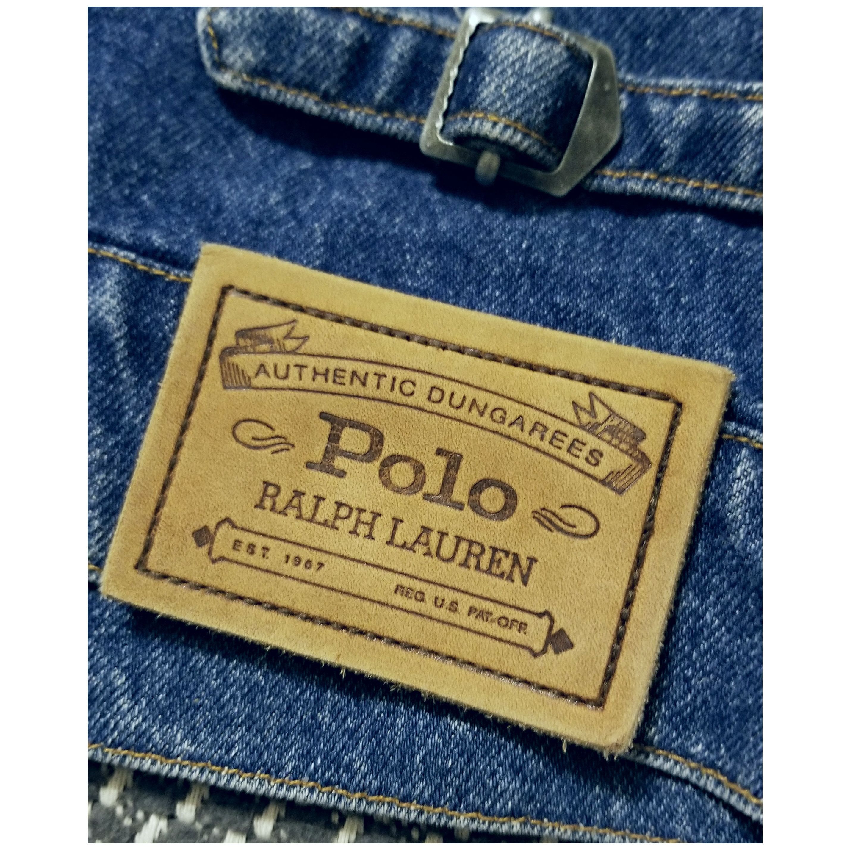 RRL Ralph Lauren VINTAGE 90s POLO RALPH LAUREN DENIM JACKET- WOMEN'S SIZE MED Size M / US 6-8 / IT 42-44 - 11 Thumbnail
