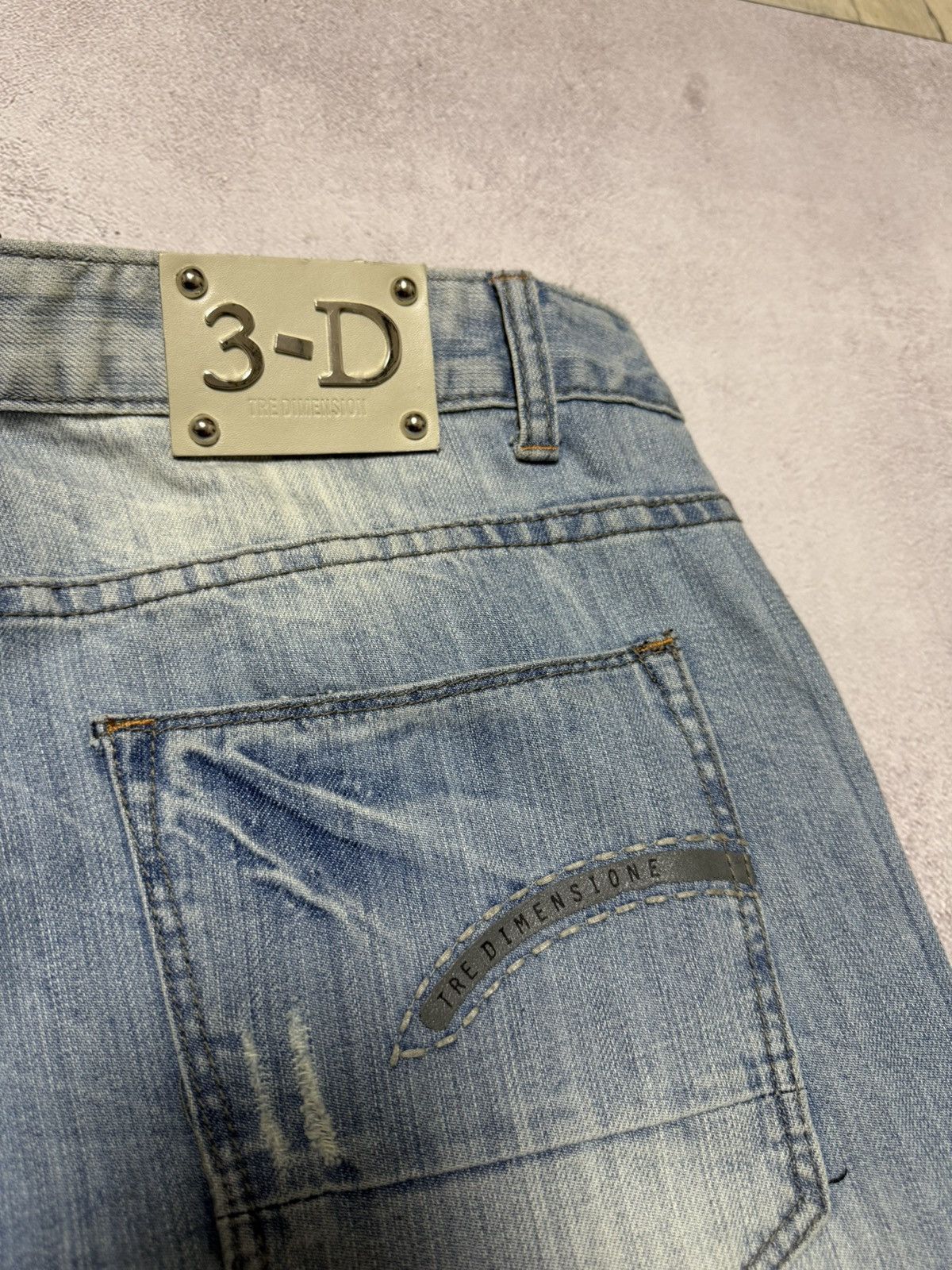 Japanese Brand Sick Vintage Baggy Jeans Japanese Distressed Wash Pants 90s Size US 36 / EU 52 - 9 Thumbnail