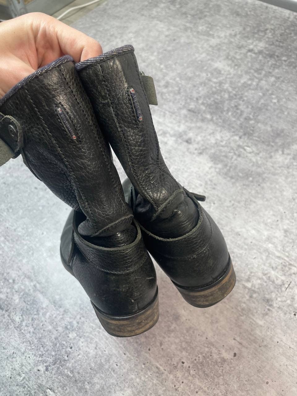 A.S.98 Vintage AS98 Airstep Style High Belt Ankle Boots Y2K Size US 9 / IT 39 - 5 Thumbnail