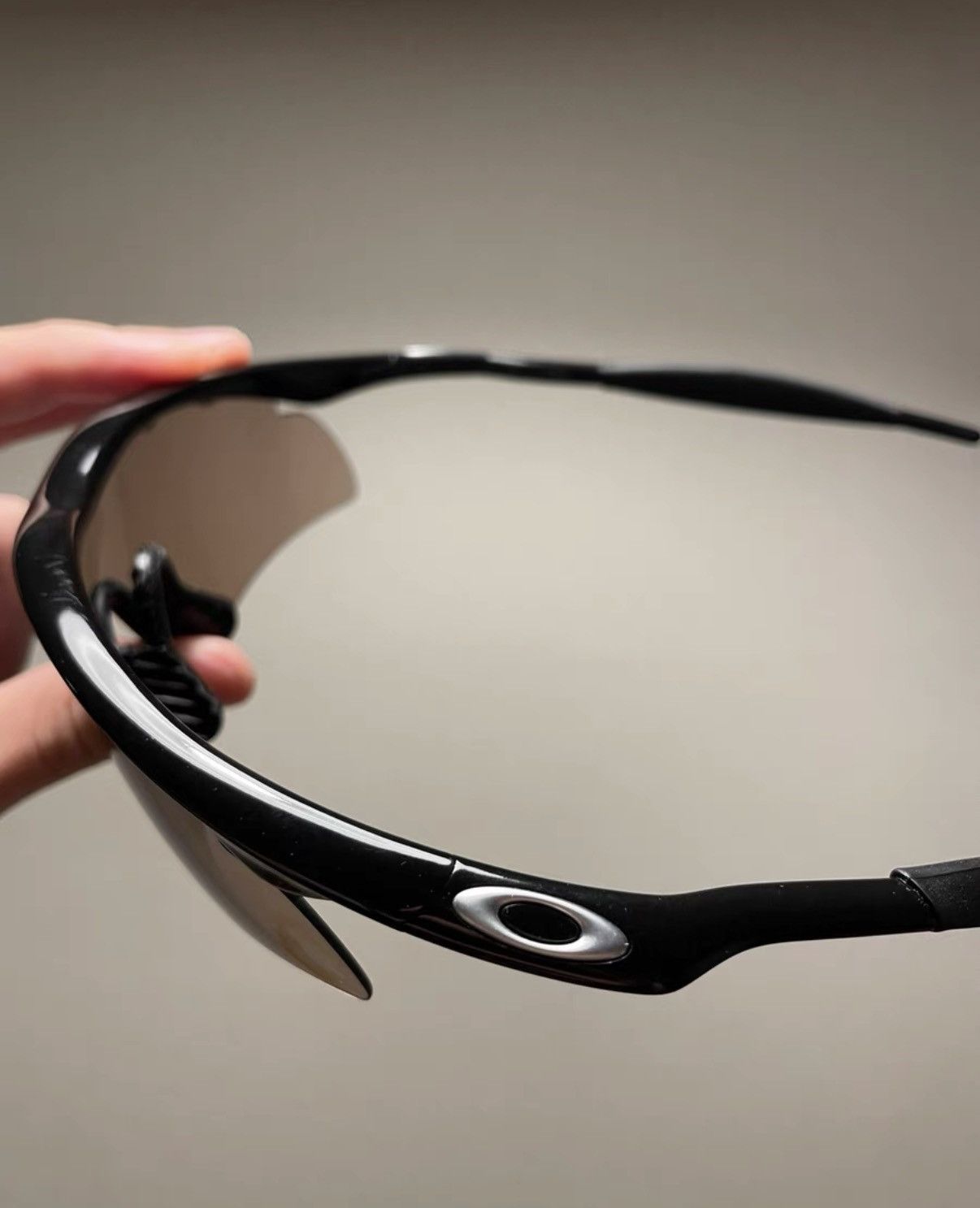 Oakley OAKLEY M FRAME Brown Lens Black Silver Sports Sunglasses K24 Size ONE SIZE - 6 Thumbnail