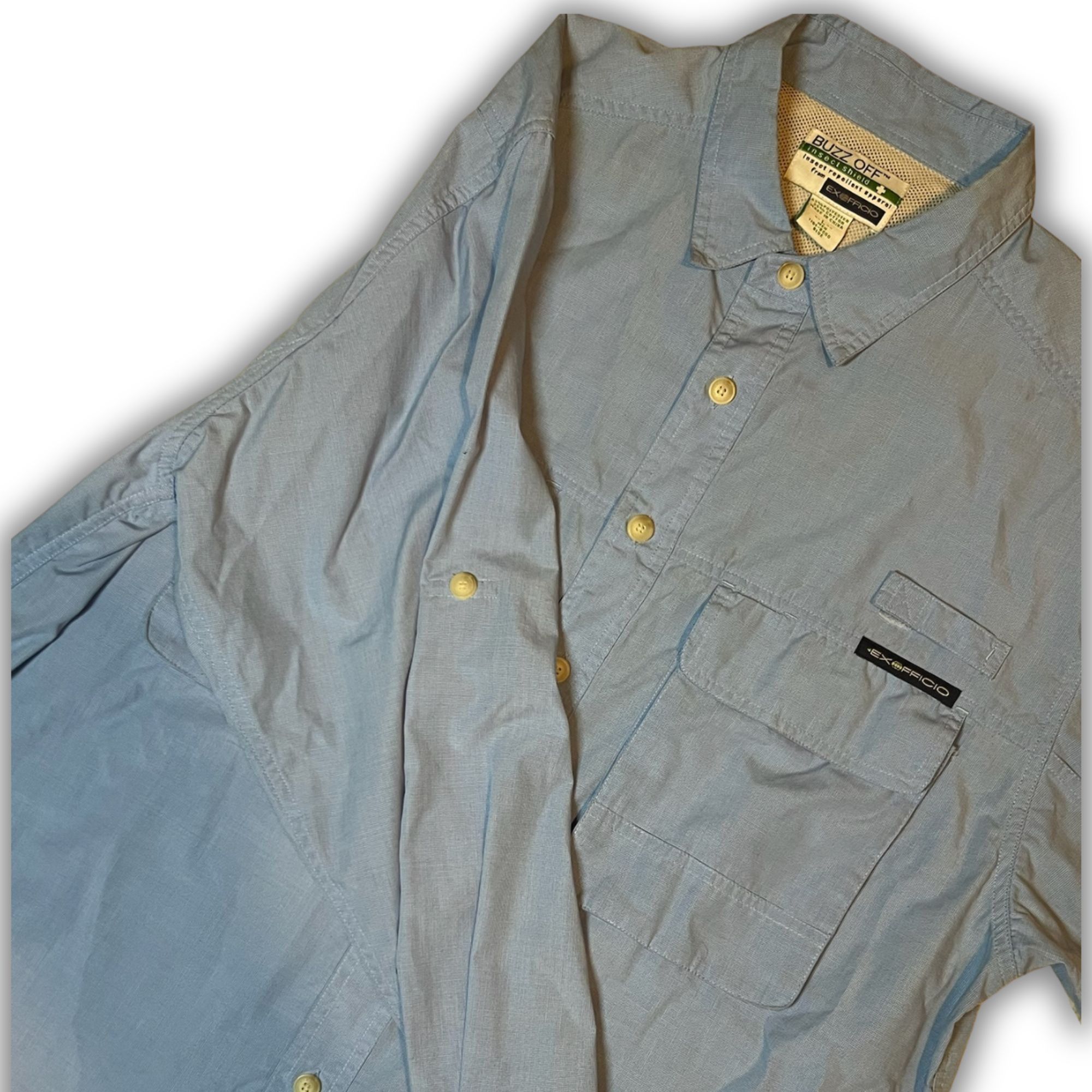 ExOfficio Exofficio Buzz Off Long-Sleeve Button-Up Shirt L Insect Repe Size US L / EU 52-54 / 3 - 5 Thumbnail