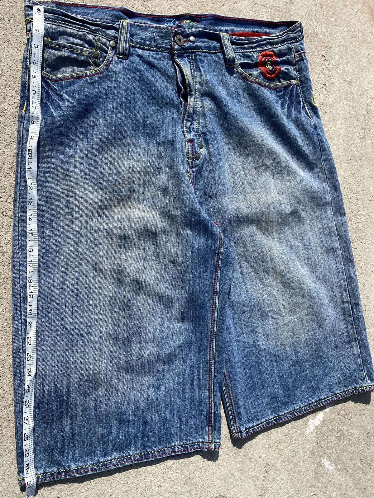 Coogi Coogi Embroidery Jorts Size US 42 / EU 58 - 4 Thumbnail
