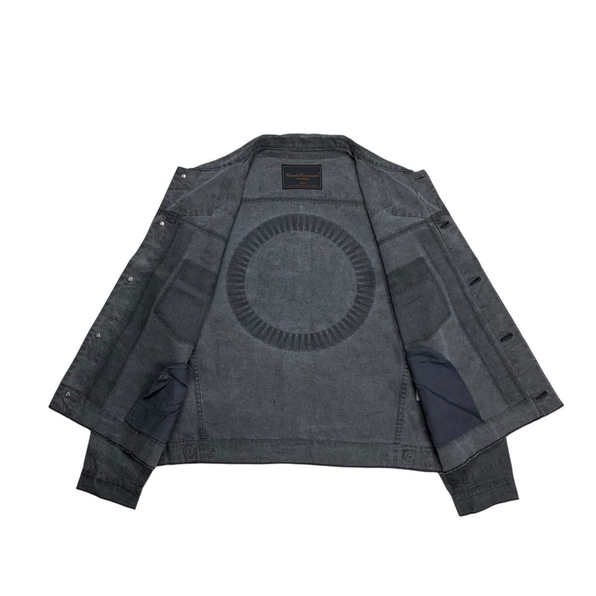 Undercover Undercoverism SS03 Scab Giz Logo Denim Jacket Size US M / EU 48-50 / 2 - 4 Thumbnail