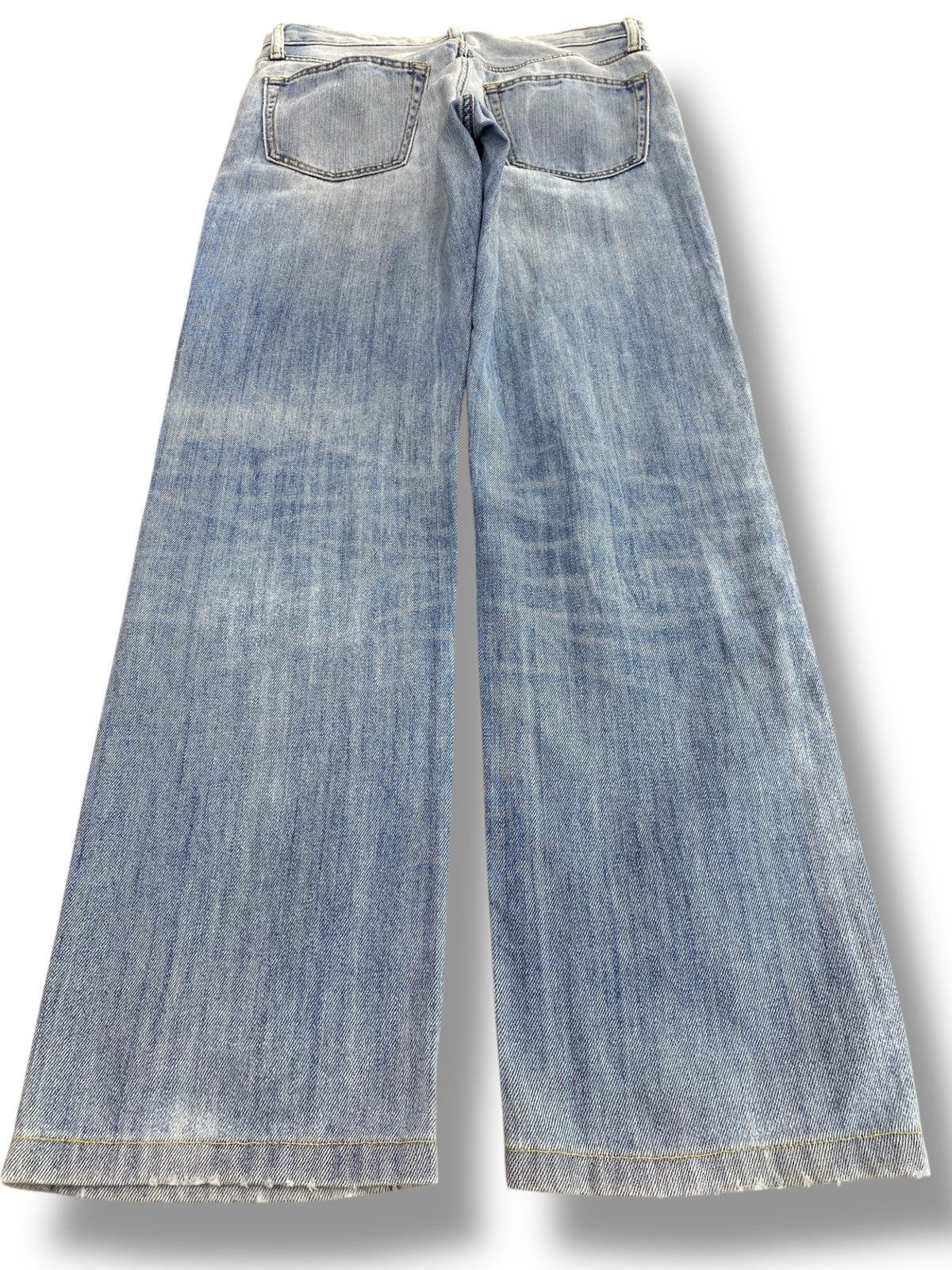 Uniqlo Uniqlo Acid Faded Wash Straight Cut Style Jeans Size US 31 - 3 Thumbnail