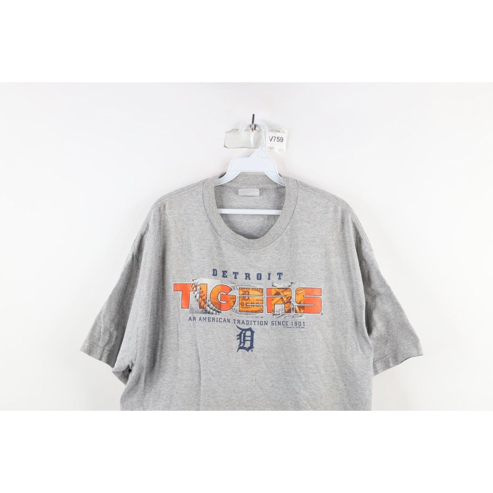 Vintage Vintage Y2K 2006 Detroit Tigers Baseball T-Shirt Size US L / EU 52-54 / 3 - 2 Thumbnail