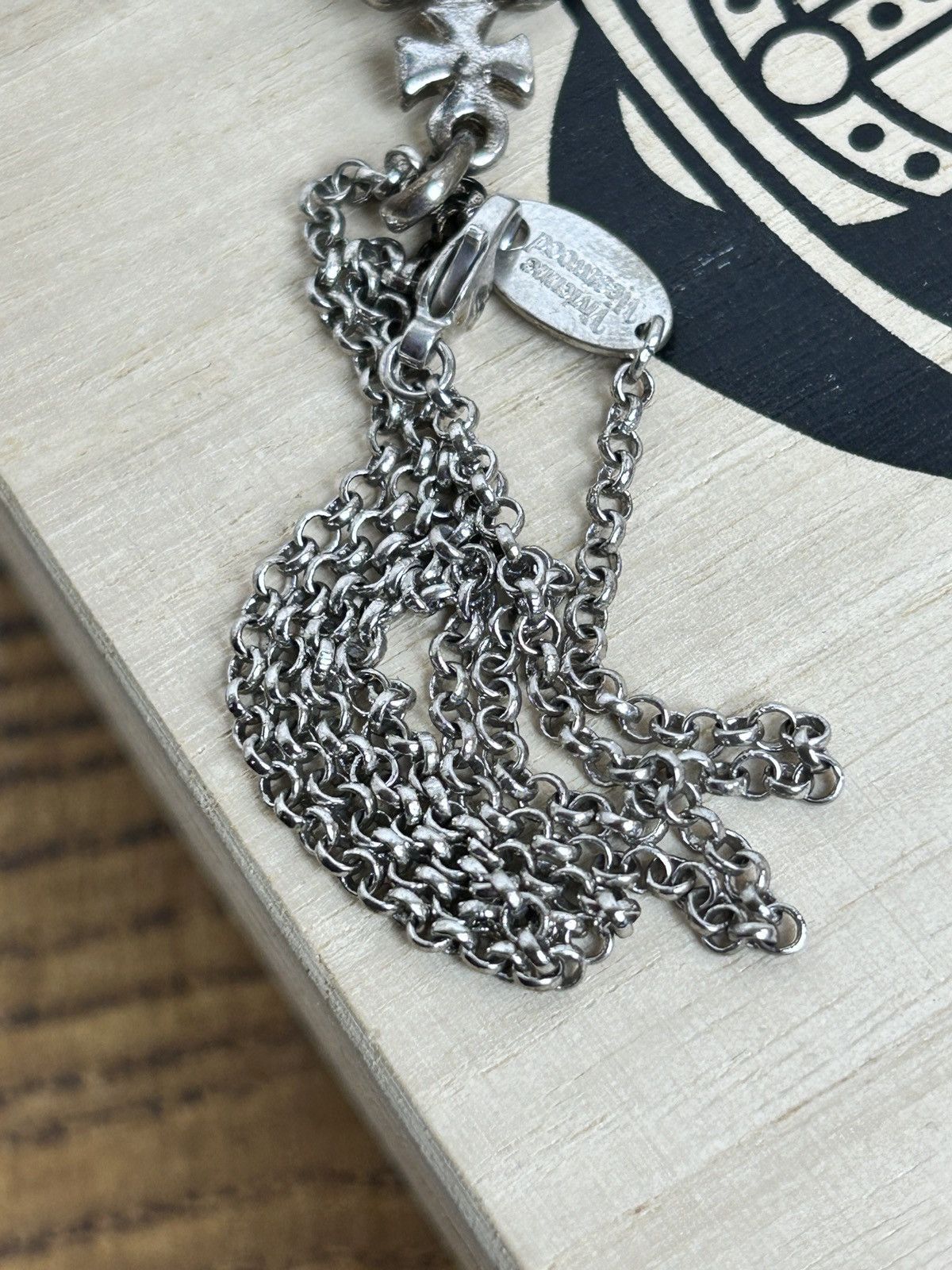 Vivienne Westwood Vivienne Westwood Reverse Heart Diamante Crystal Necklace Size ONE SIZE - 7 Thumbnail