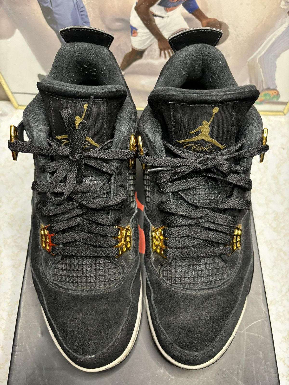 Jordan Brand Air Jordan 4 Retro Royalty 2017 Size US 11.5 / EU 44-45 - 2 Thumbnail