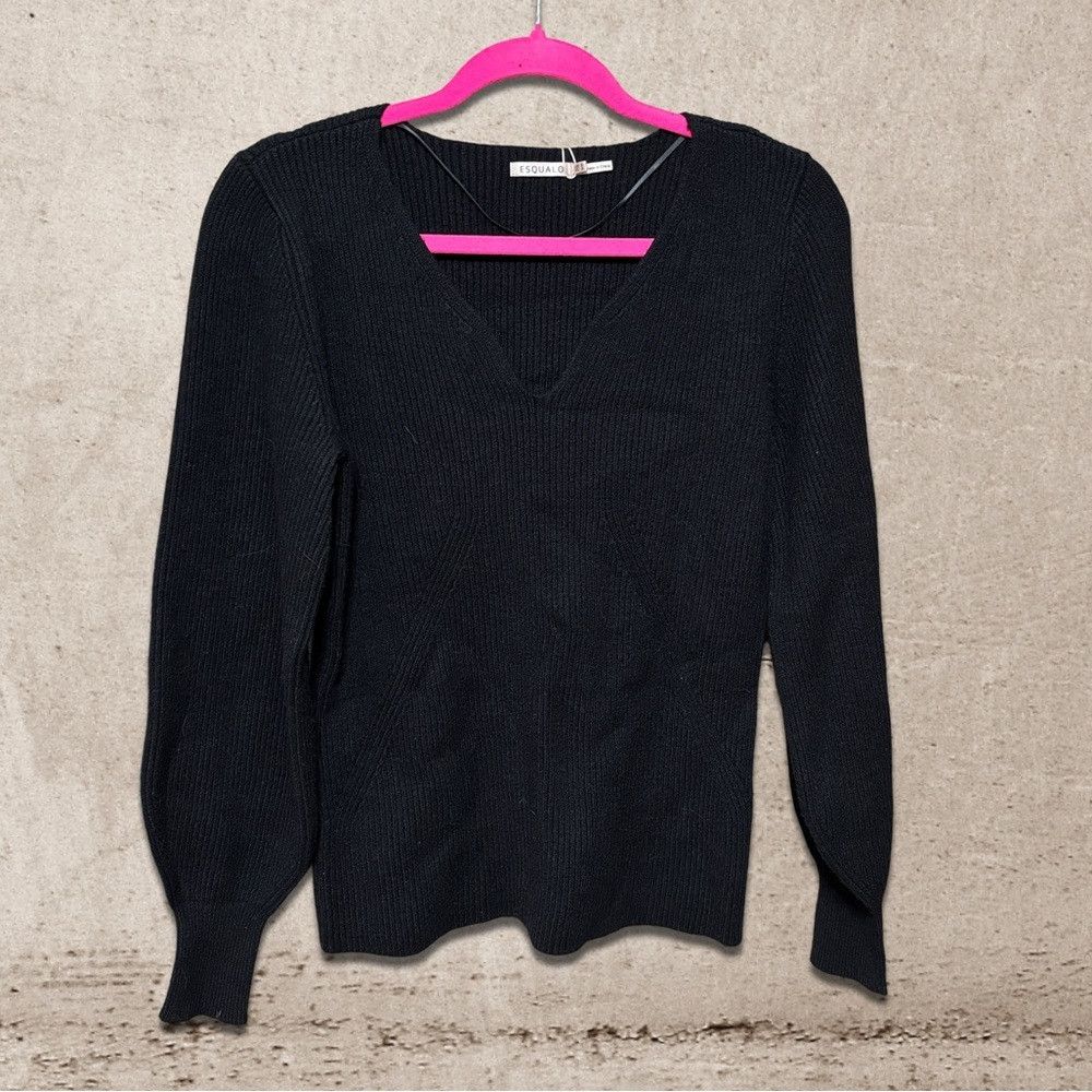 Other Esqualo High Cuff Ribbed Sweater NWT Size S / US 4 / IT 40 - 1 Thumbnail