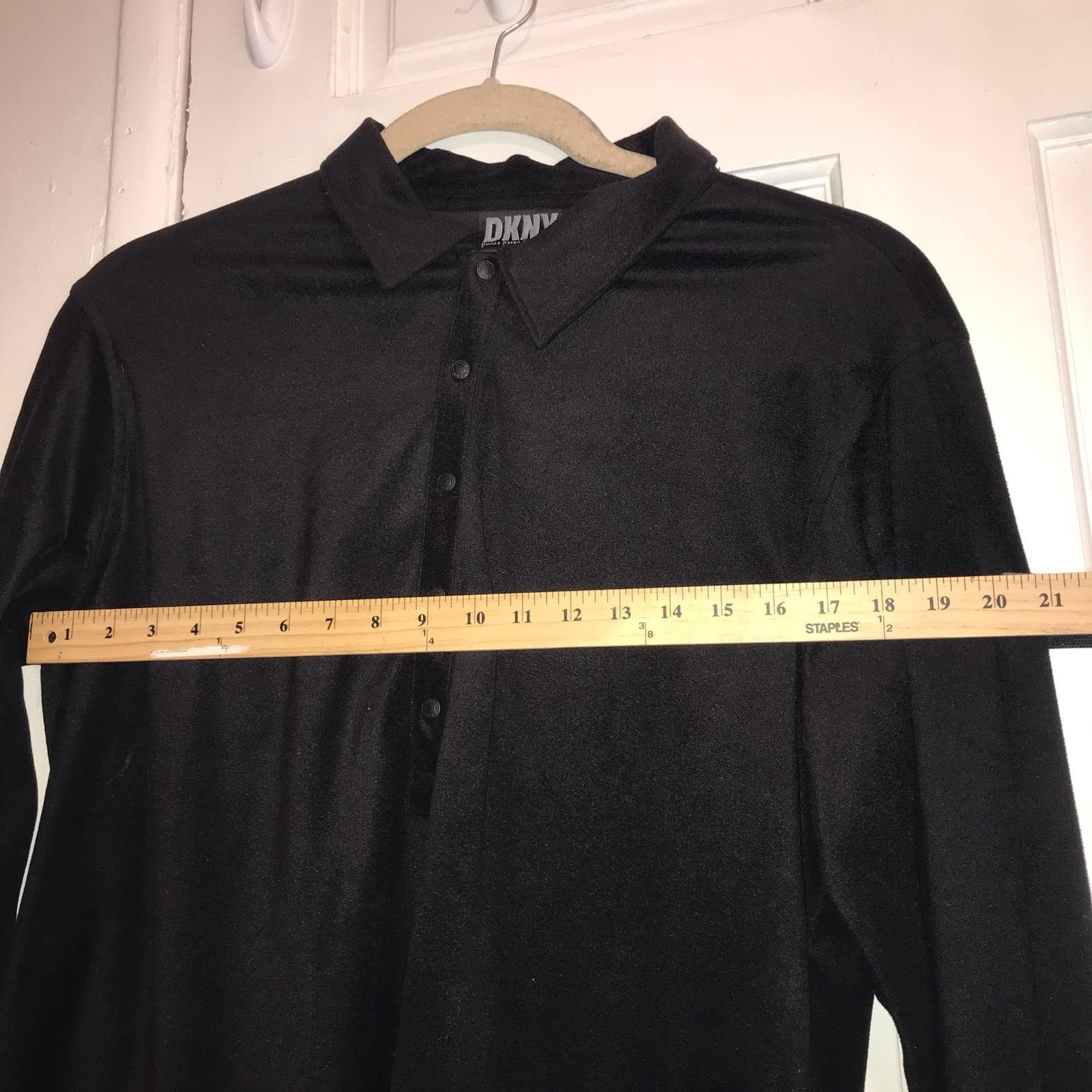 DKNY DKNY Pullover Sweater Men’s L Black LS Size US XL / EU 56 / 4 - 7 Thumbnail
