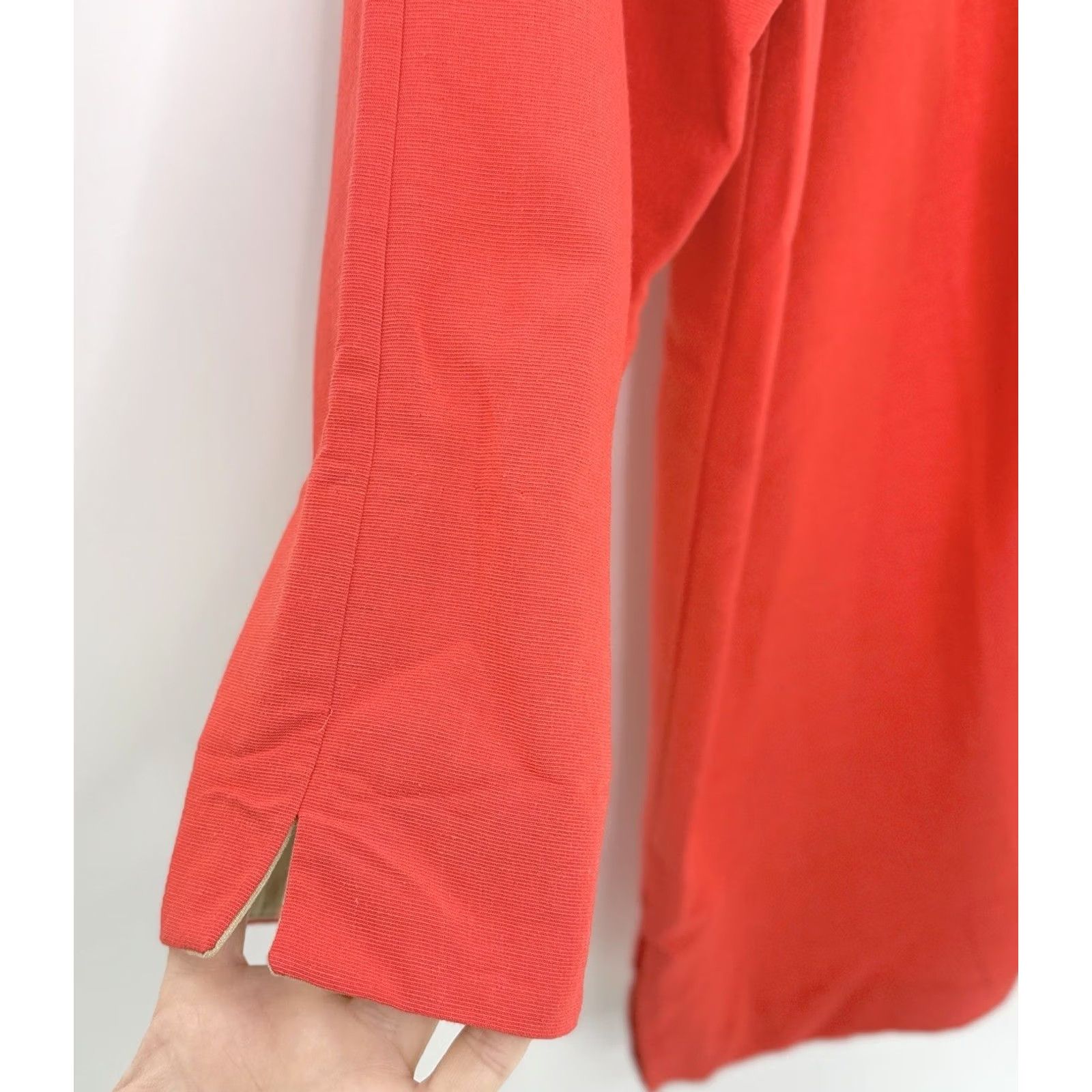 Vintage VINTAGE Draper & Damon’s Blazer Sweater Women Sz 12 NWT Bright Red Open Front U Lined Canada Size XL / US 12-14 / IT 48-50 - 4 Thumbnail