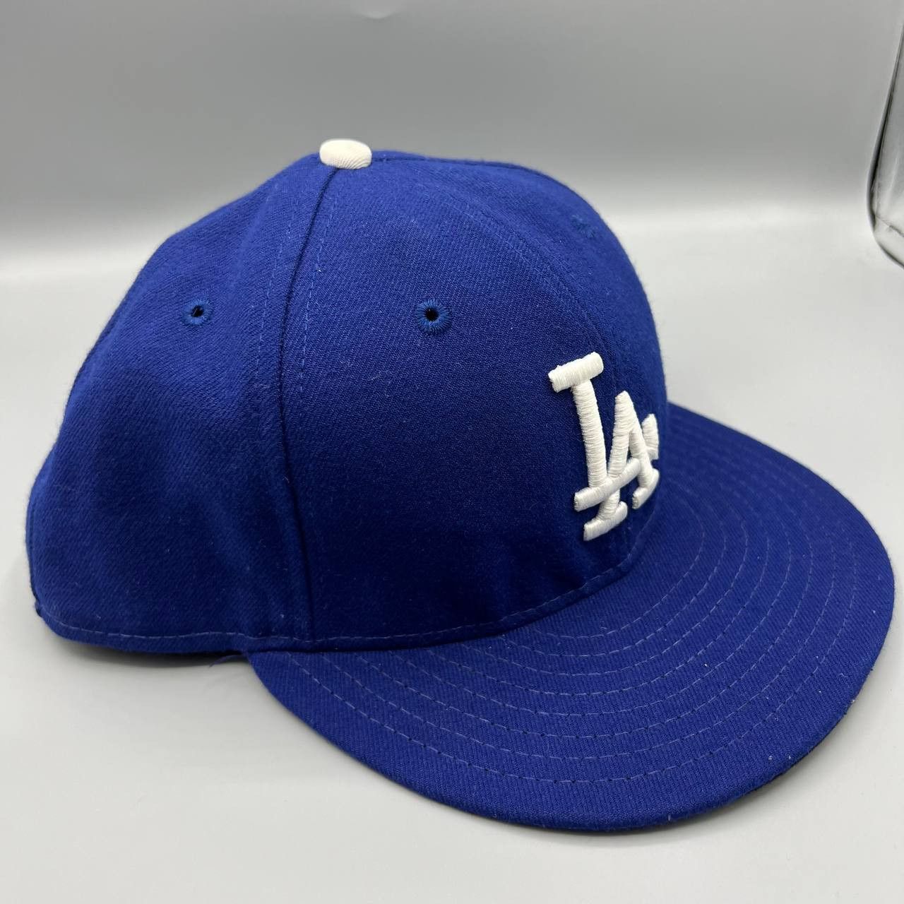New Era Los Angeles LA Dodgers 7 3/4 Blue MLB Fitted Cap Size ONE SIZE - 3 Thumbnail