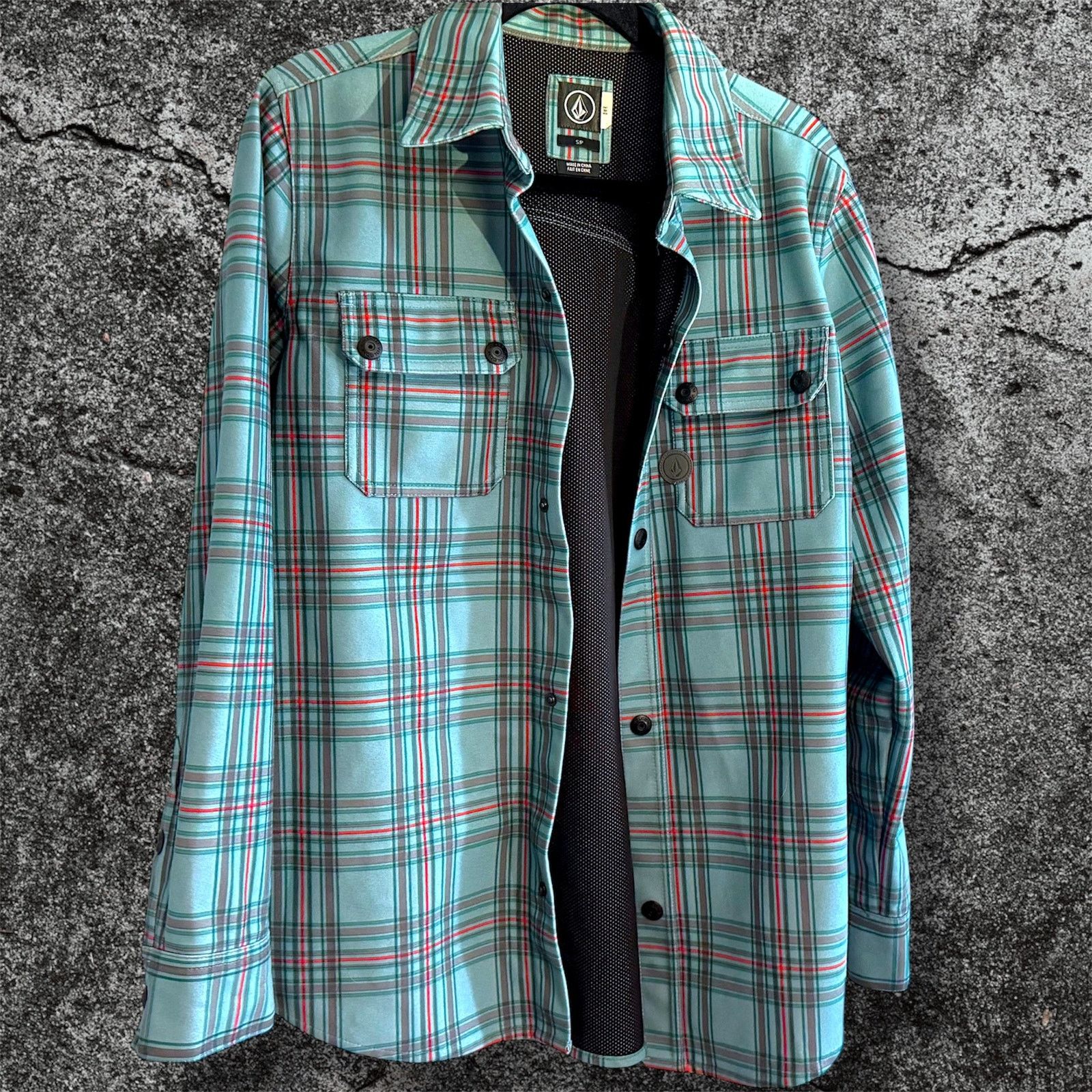Volcom Volcom Stone Shacket with DWR • Men’s Small • Pre-Owned Size US S / EU 44-46 / 1 - 1 Thumbnail