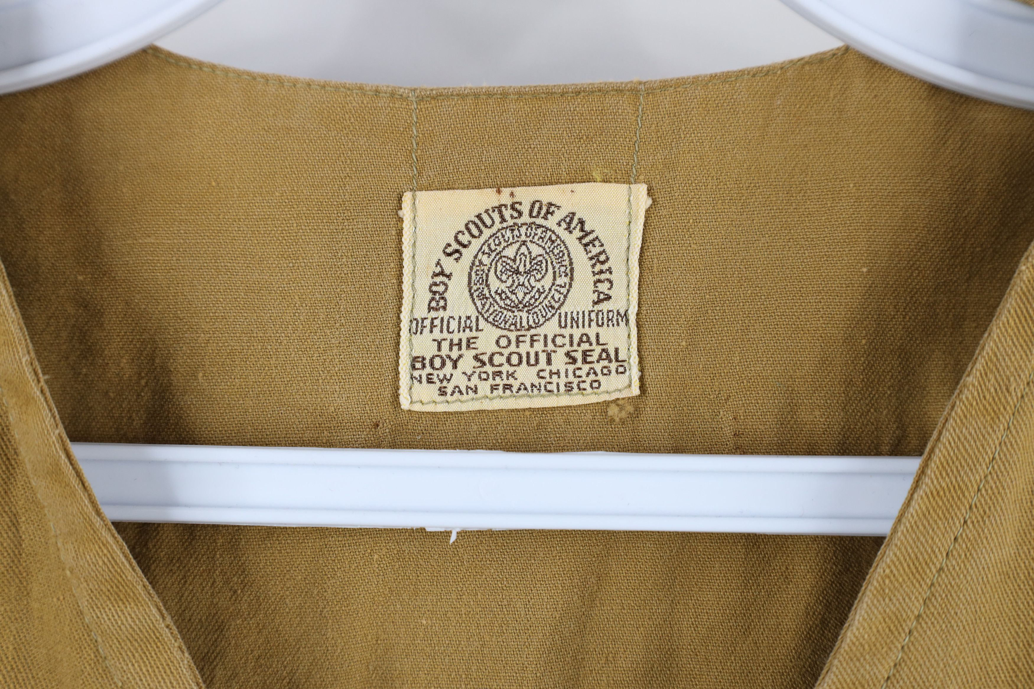 Vintage Vintage 40s Boy Scouts of America Uniform Button Shirt USA Size US M / EU 48-50 / 2 - 9 Thumbnail