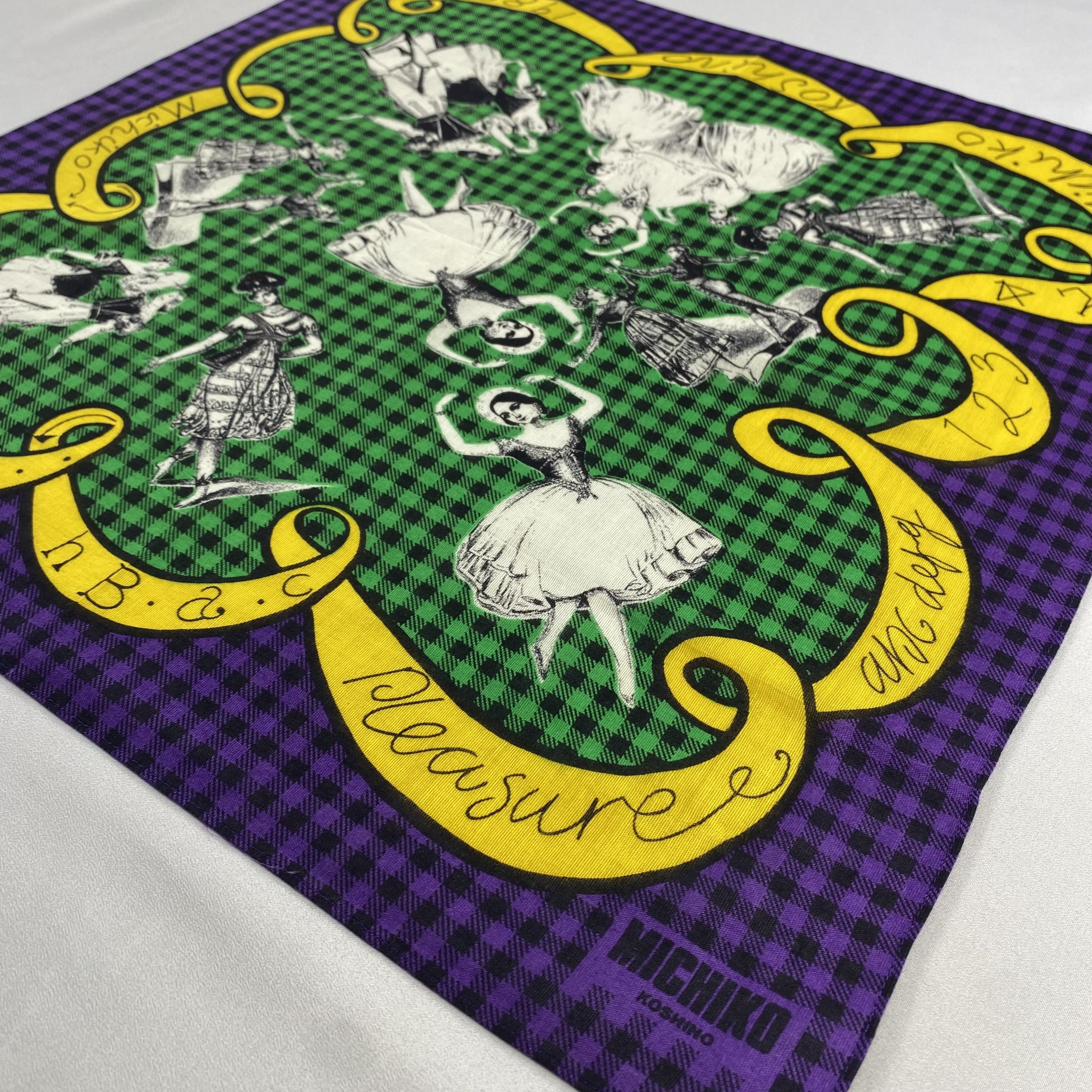 Michiko Koshino London × Vintage Michiko Koshino London Handkerchief / Neckerchief-P1452 Size ONE SIZE - 2 Thumbnail