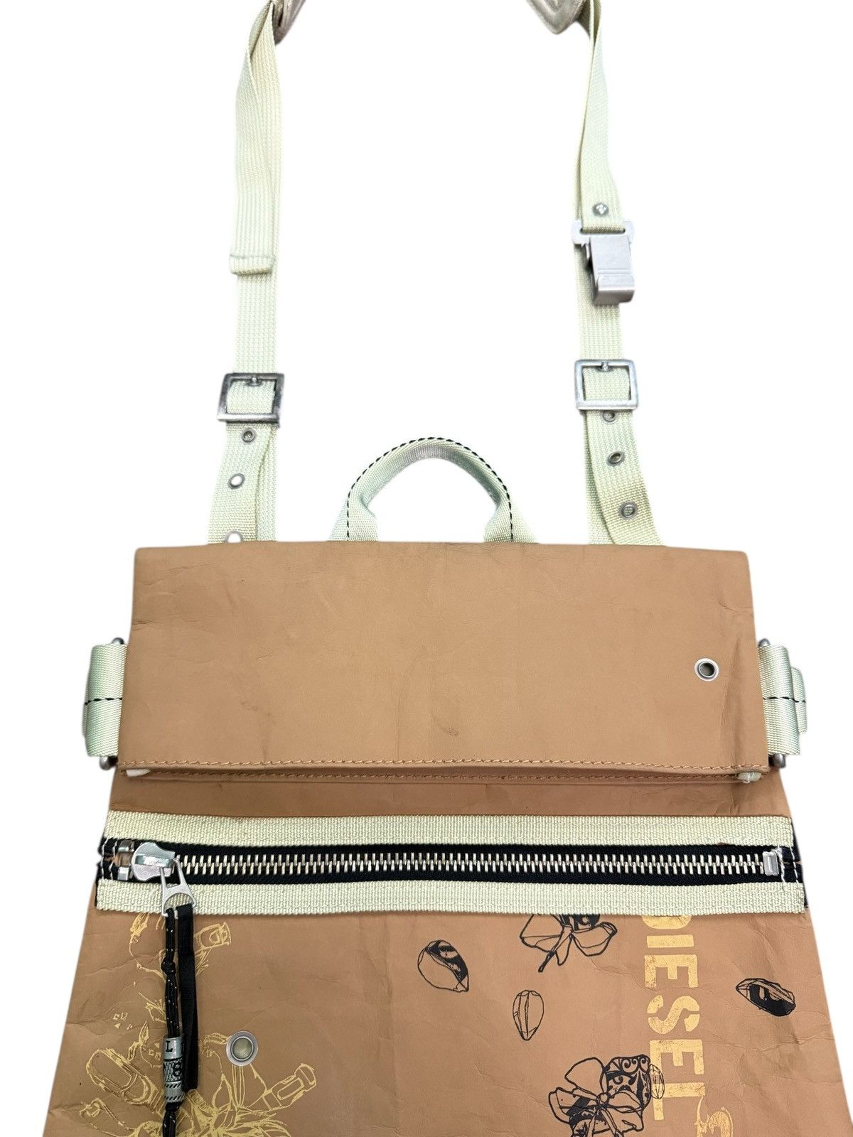 Diesel RARE VINTAGE DIESEL PAPER CROSSBODY BAG Size ONE SIZE - 6 Thumbnail