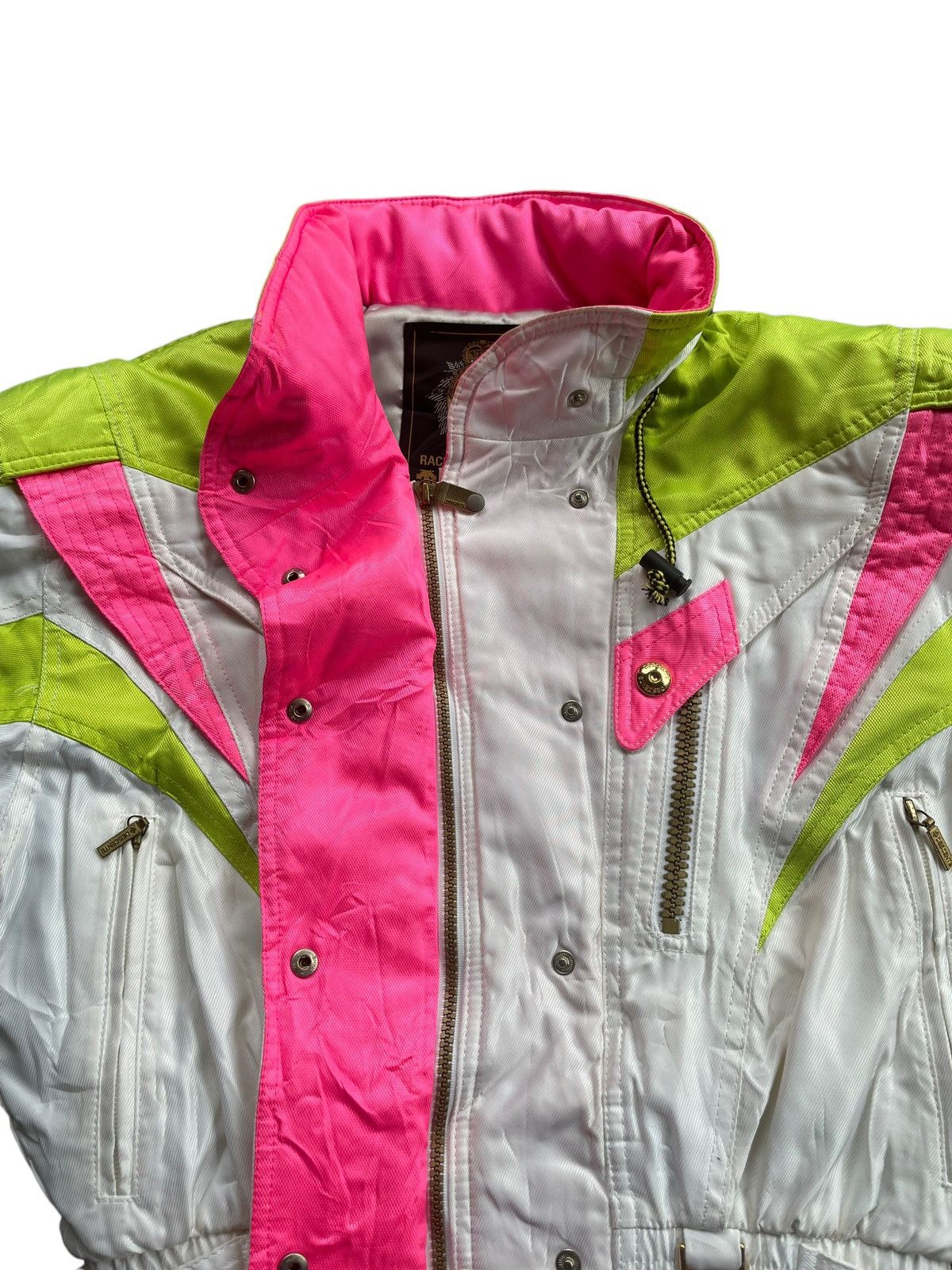 Descente Vintage Desecente Racing Equipment Jacket Size L / US 10 / IT 46 - 10 Thumbnail