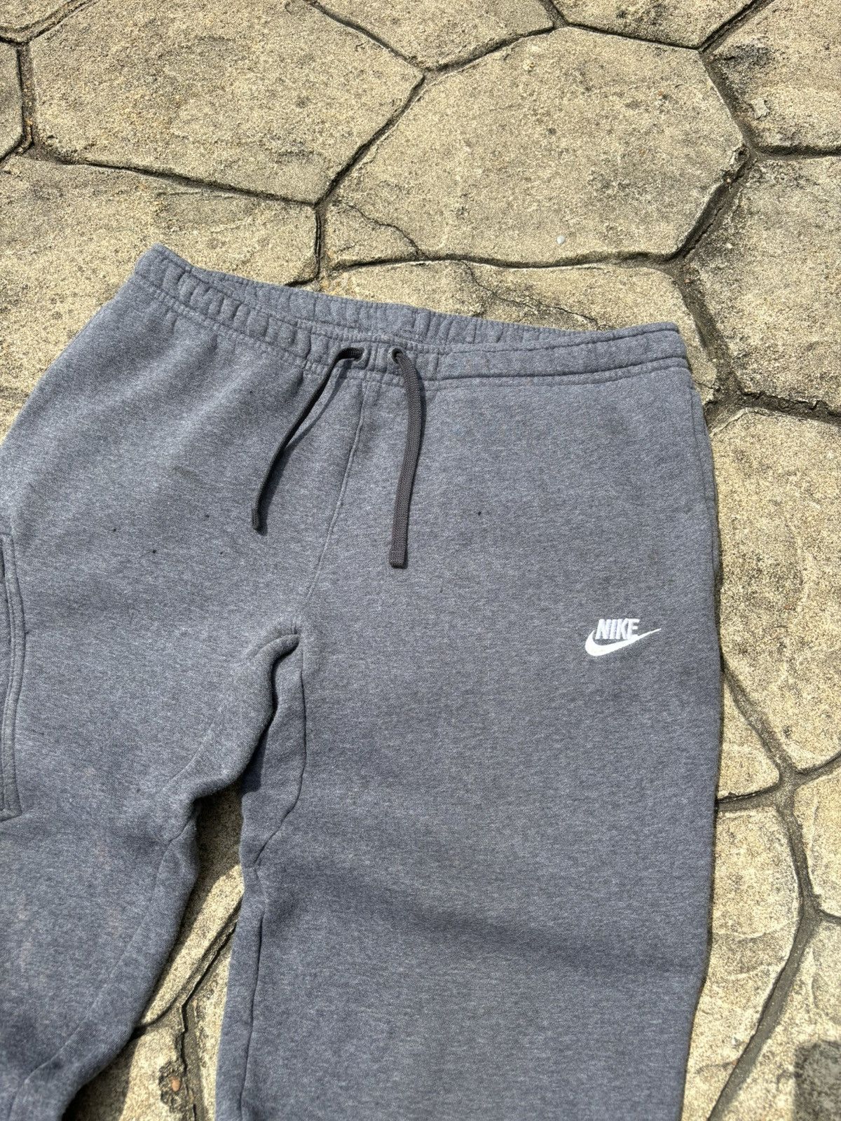 Nike × Vintage Y2K Nike Cargo Style Baggy Fit Grey Sweatpants Size US 38 / EU 54 - 3 Thumbnail