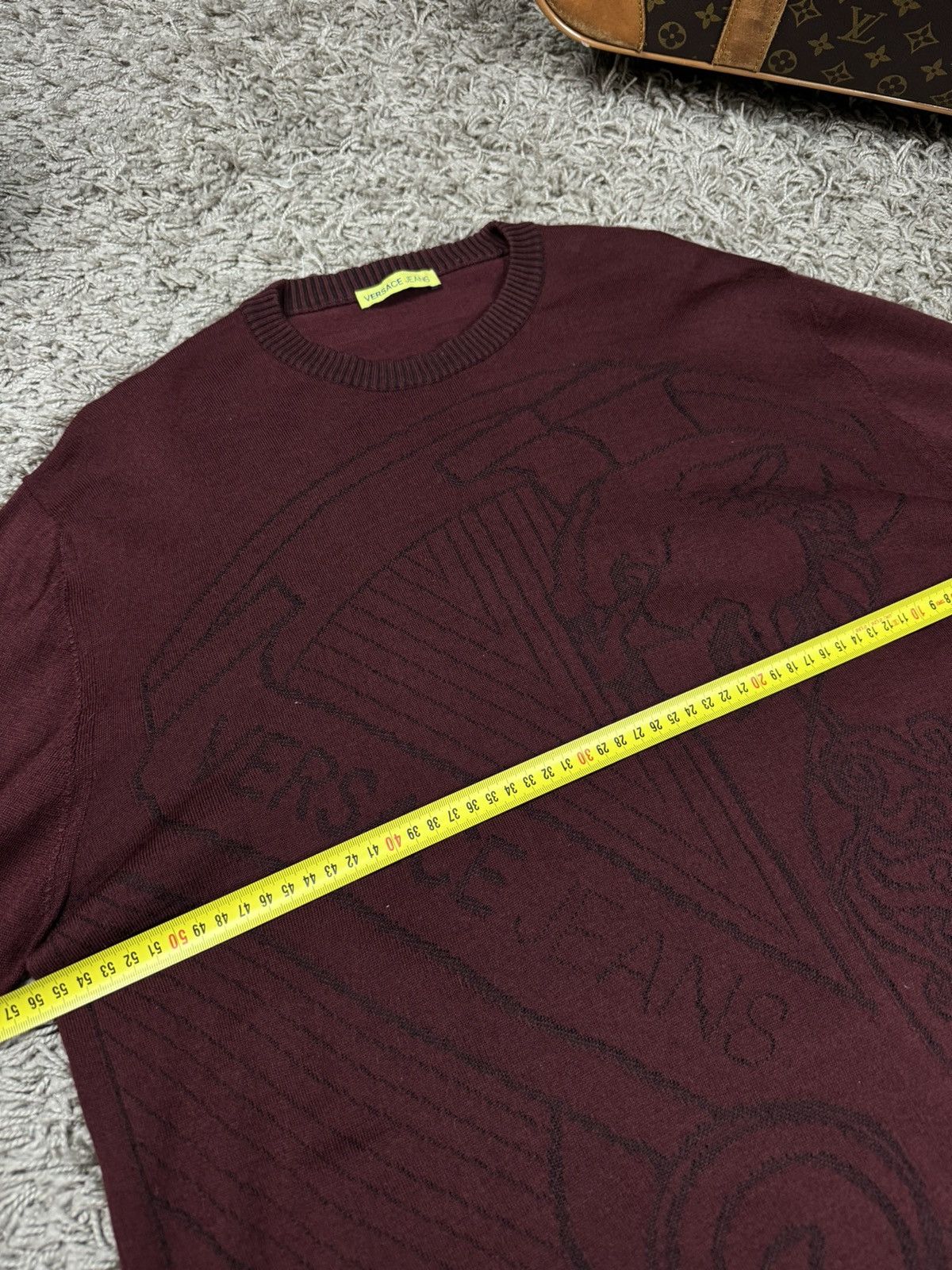 Versace Rare sweater Versace Jeans original luxury item Size US XL / EU 56 / 4 - 6 Thumbnail