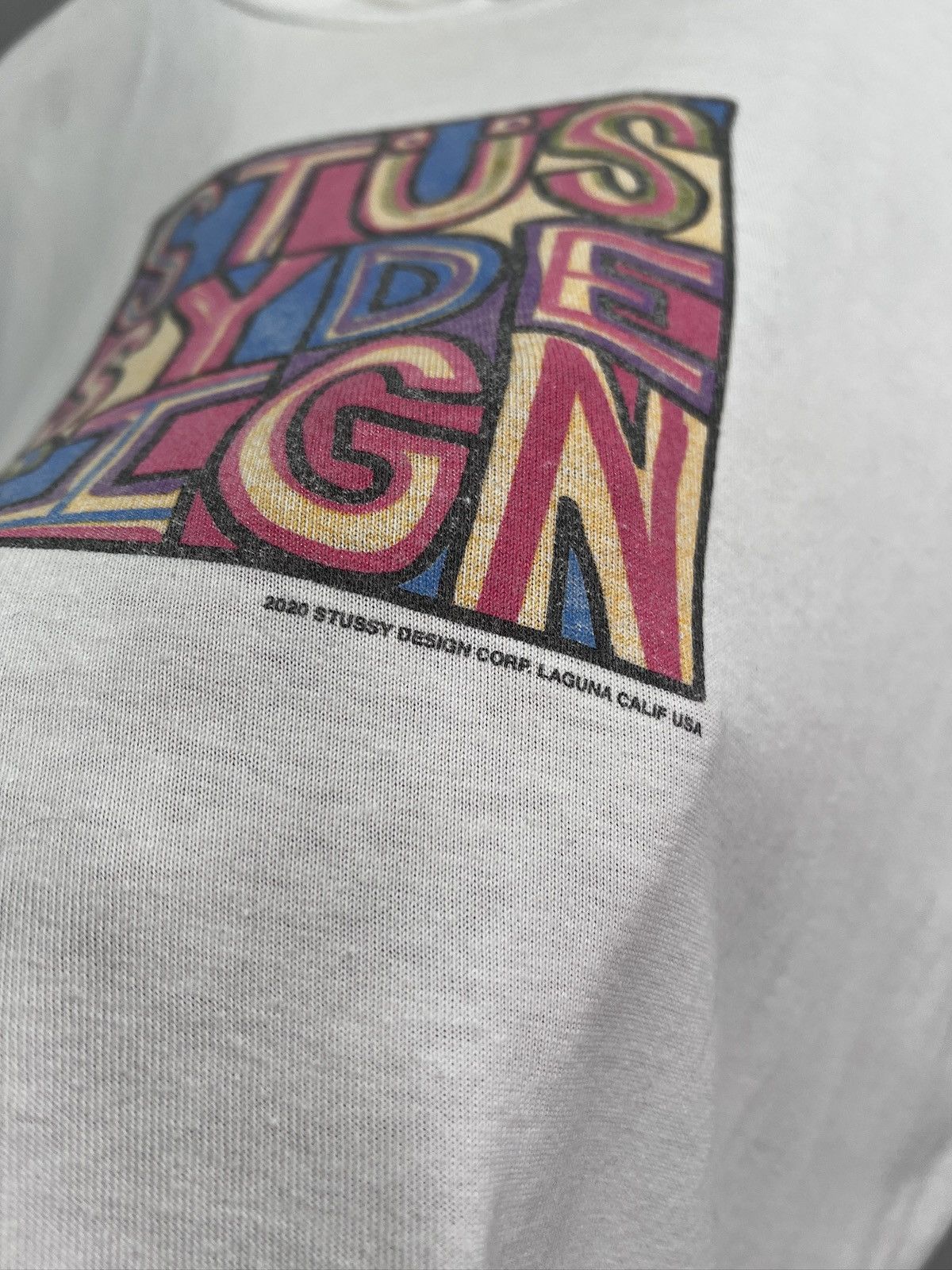 Stussy Stussy streetwear big logo 90s t shirt y2k Size US S / EU 44-46 / 1 - 7 Thumbnail