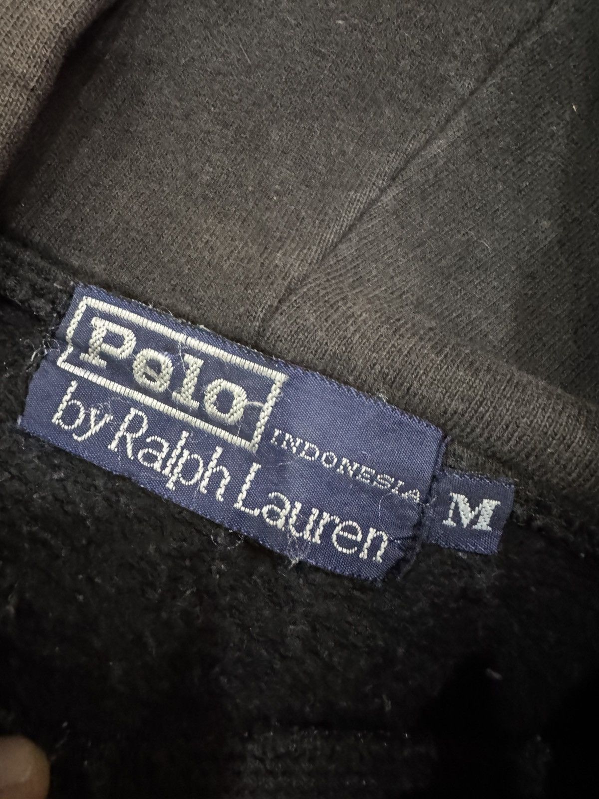 Polo Ralph Lauren × Vintage VTG 1990s POLO RALPH LAUREN MULTINATIONS FLAGS LOGO HOODIE Size US L / EU 52-54 / 3 - 6 Thumbnail