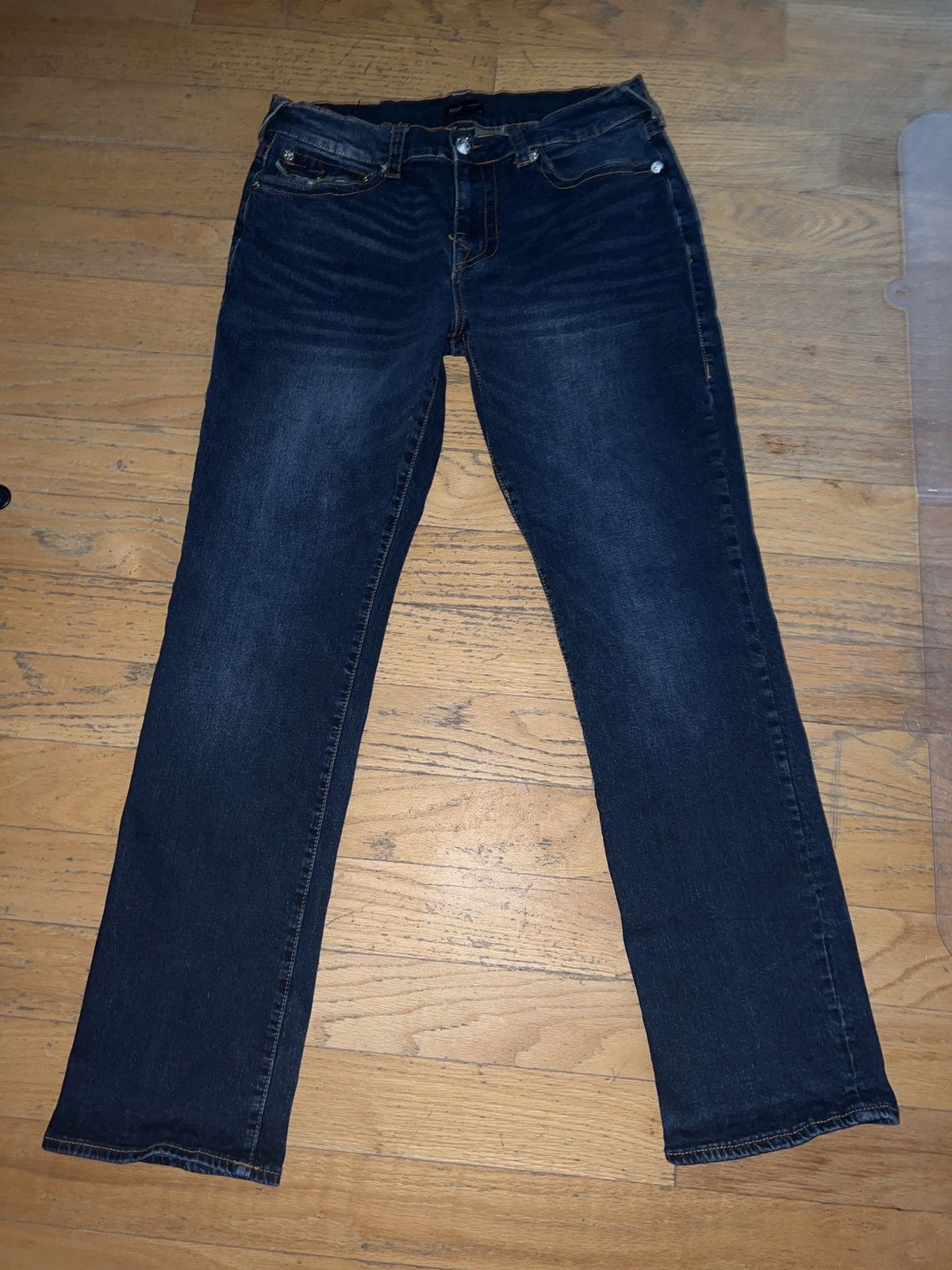 Polo Ralph Lauren × True Religion True religion blue Ricky fit denim jeans Size US 34 / EU 50 - 3 Thumbnail