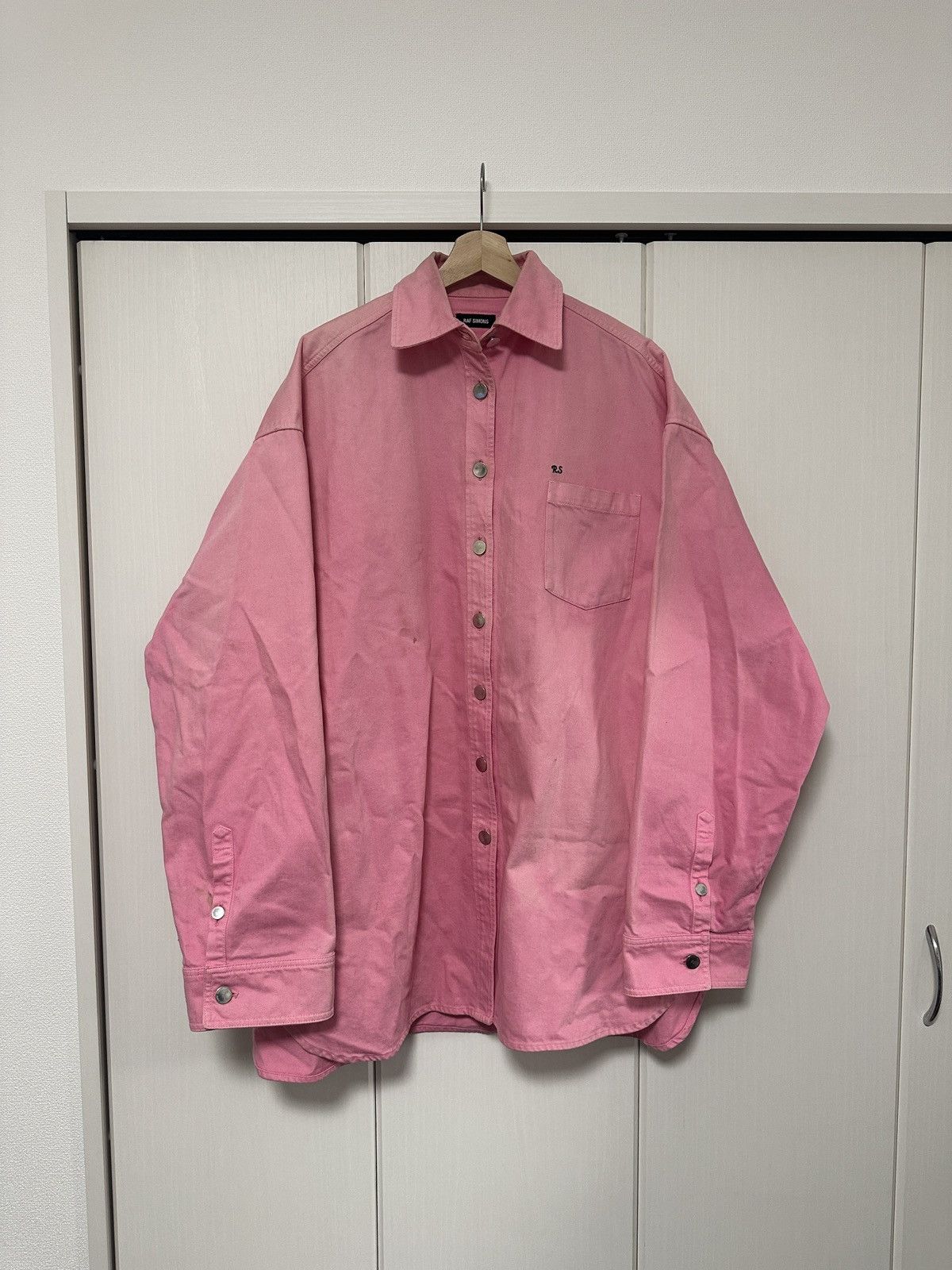 Raf Simons Oversized RS Shirt Size US XXL / EU 58 / 5 - 2 Thumbnail
