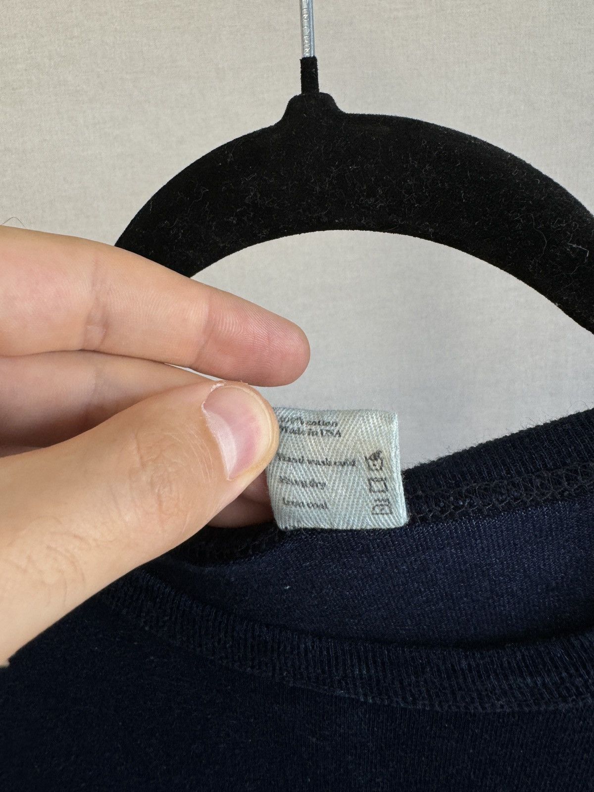 3sixteen 3Sixsteen wash indigo blue made in USA basic tee shirt Size US M / EU 48-50 / 2 - 7 Thumbnail